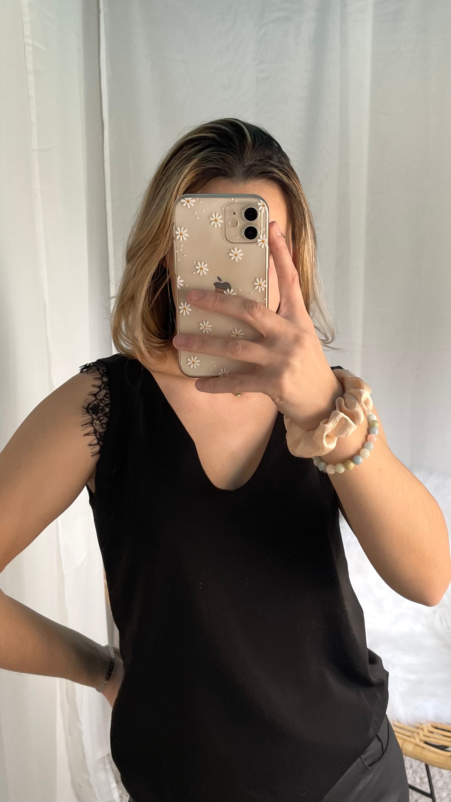 top à dentelle