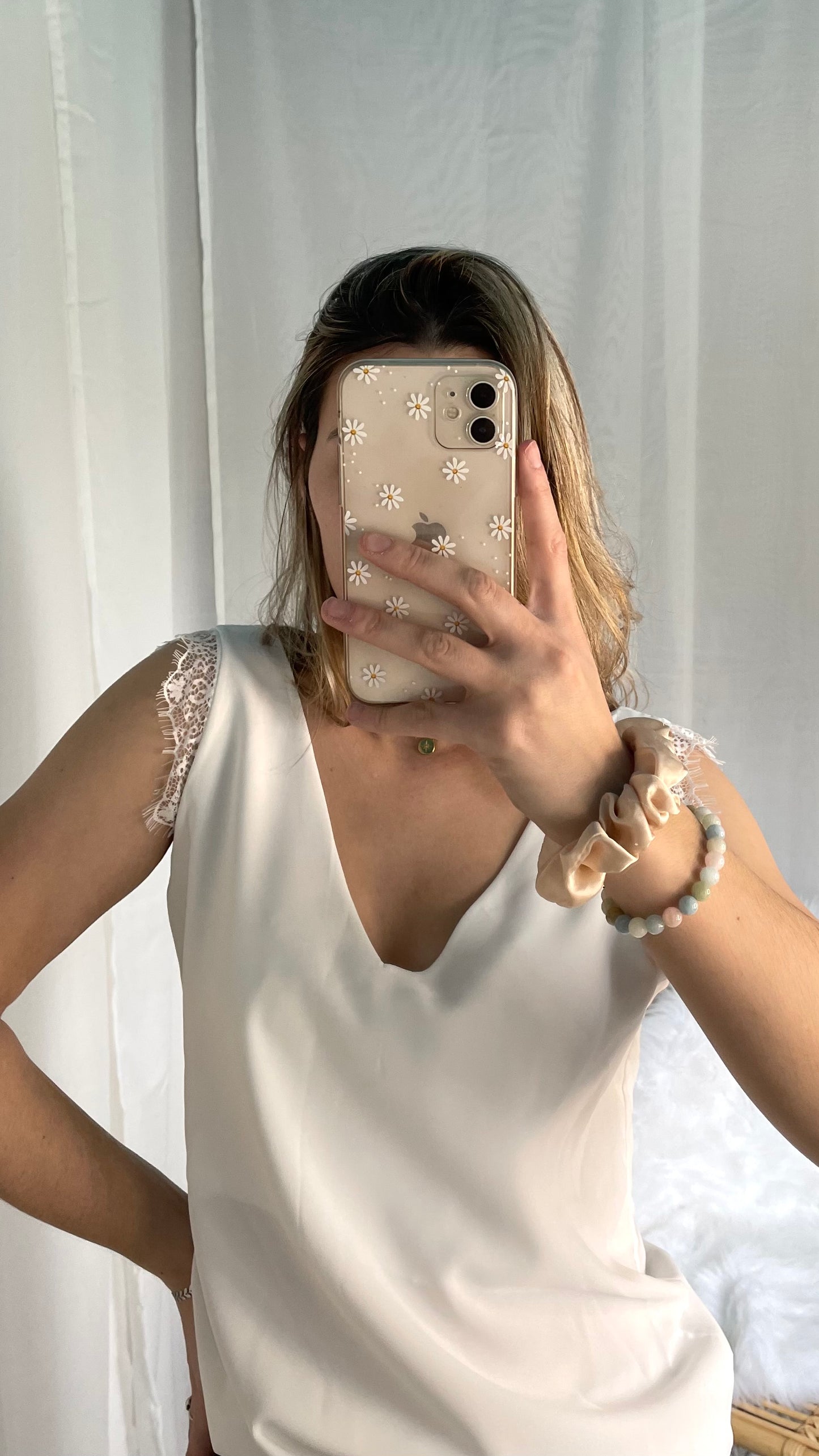 top à dentelle