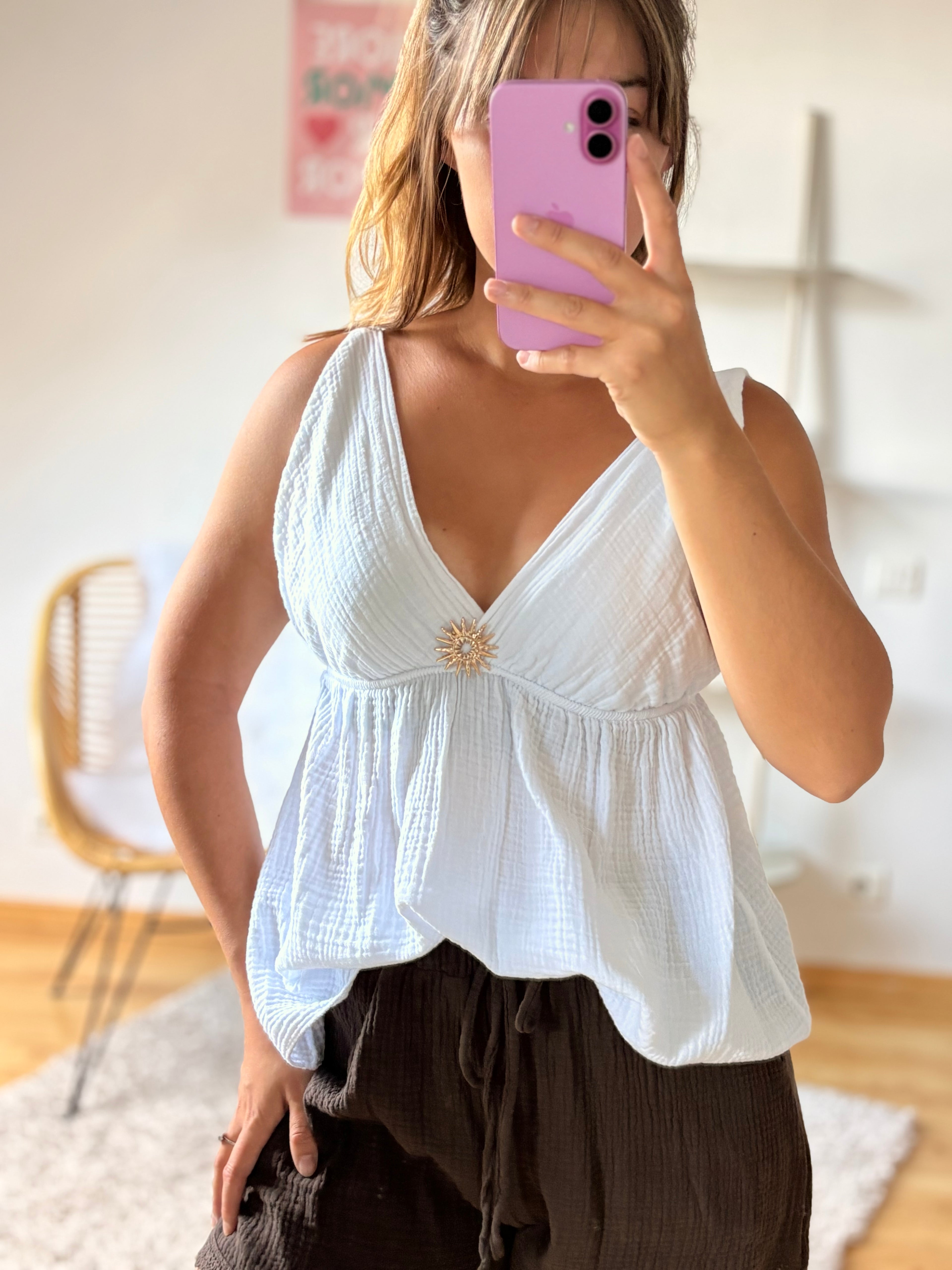 Top Soléa I Blanc