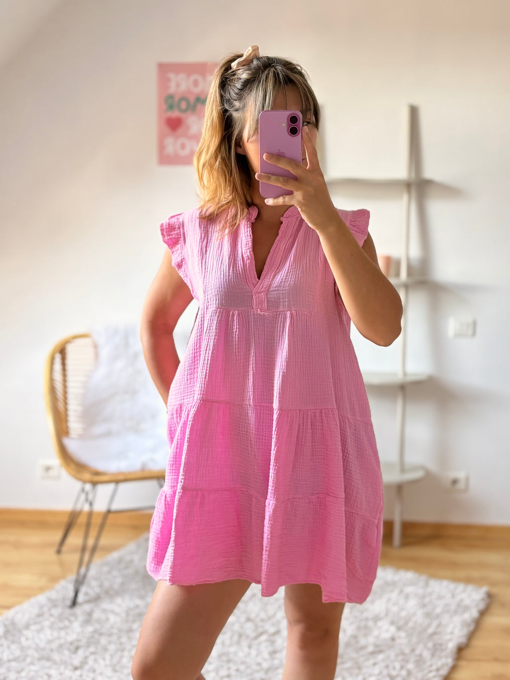 Robe Althéa I Rose