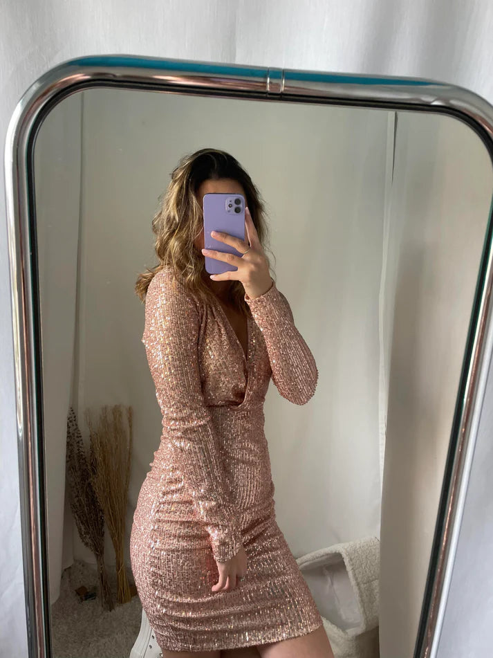 robe sequin | défaut