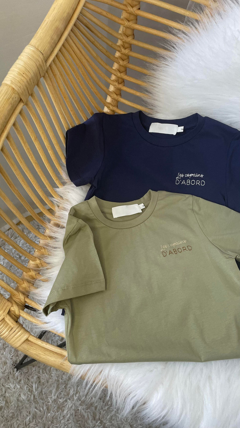 tee-shirt | Camille bleu