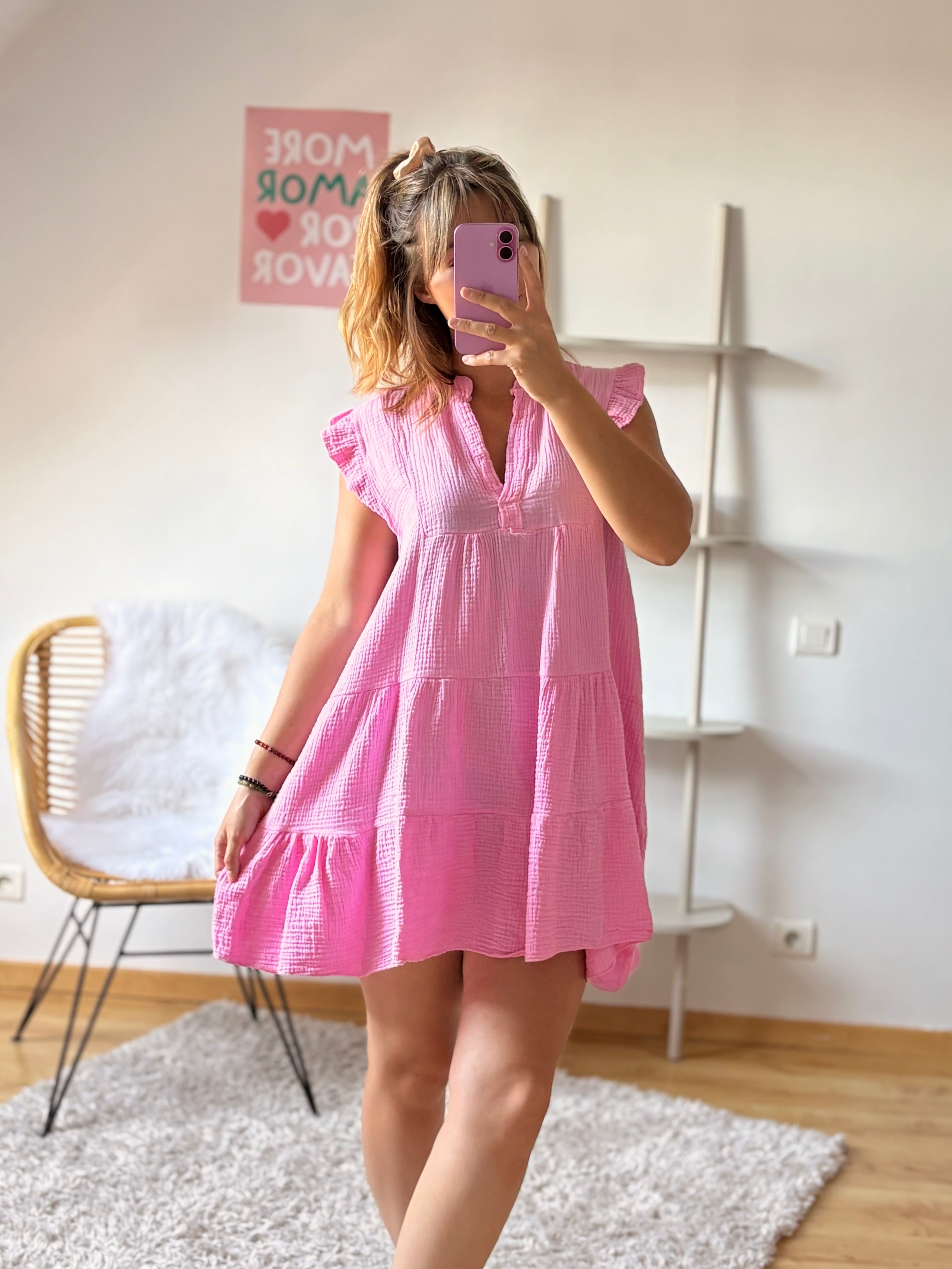 Robe Althéa I Rose