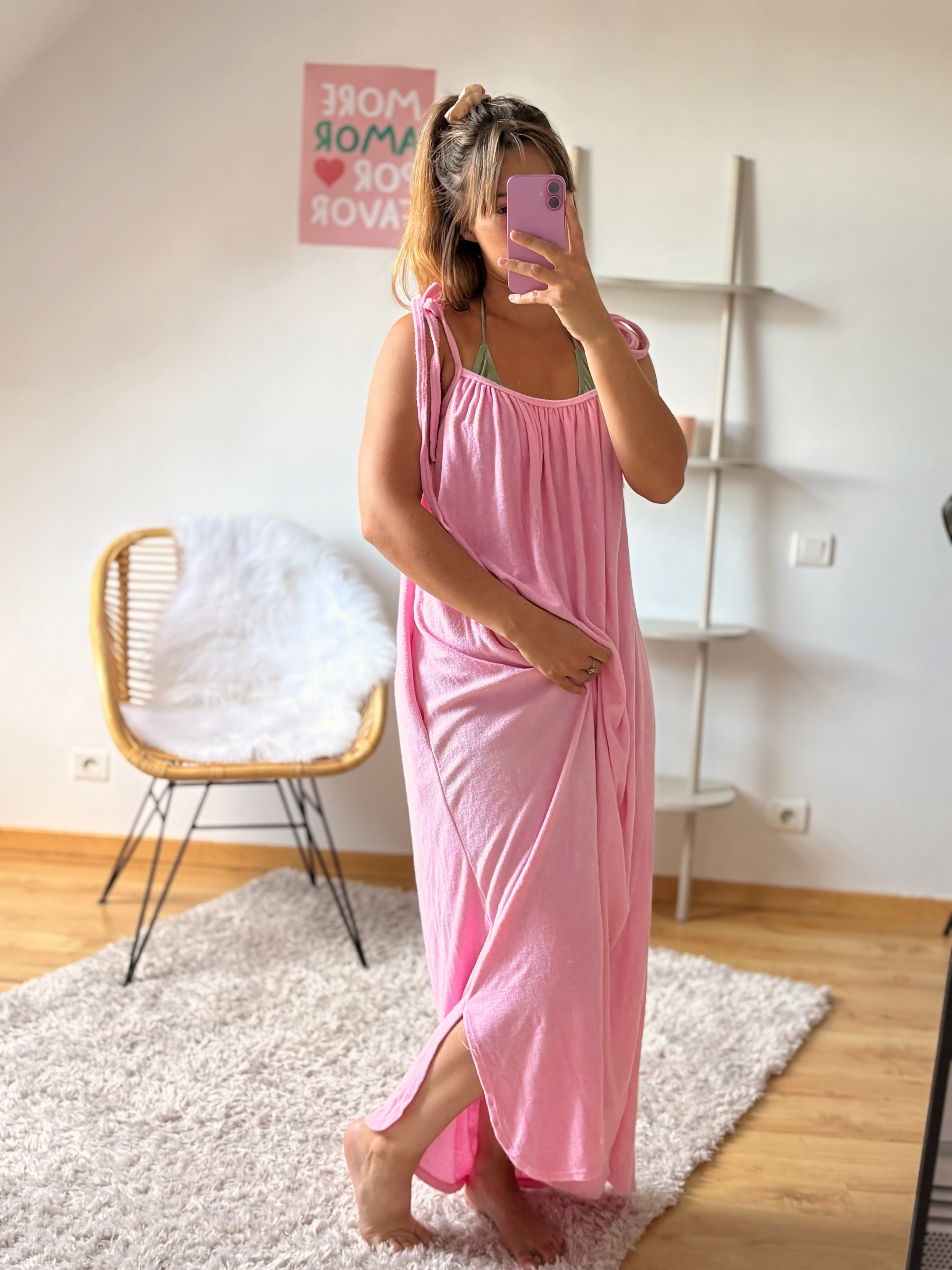 Robe Liora I Rose
