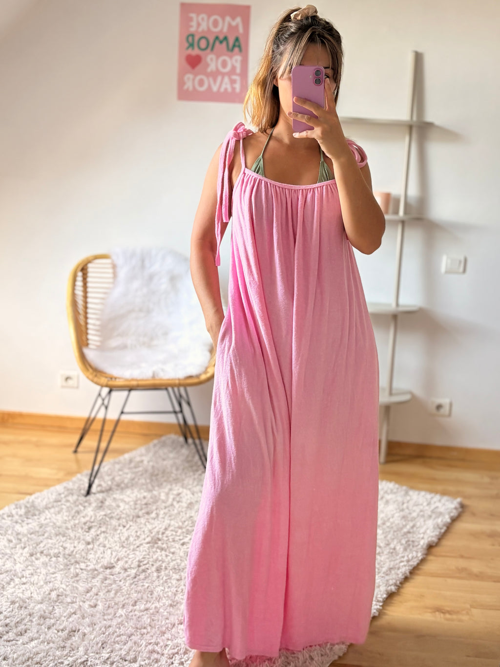 Robe Liora I Rose
