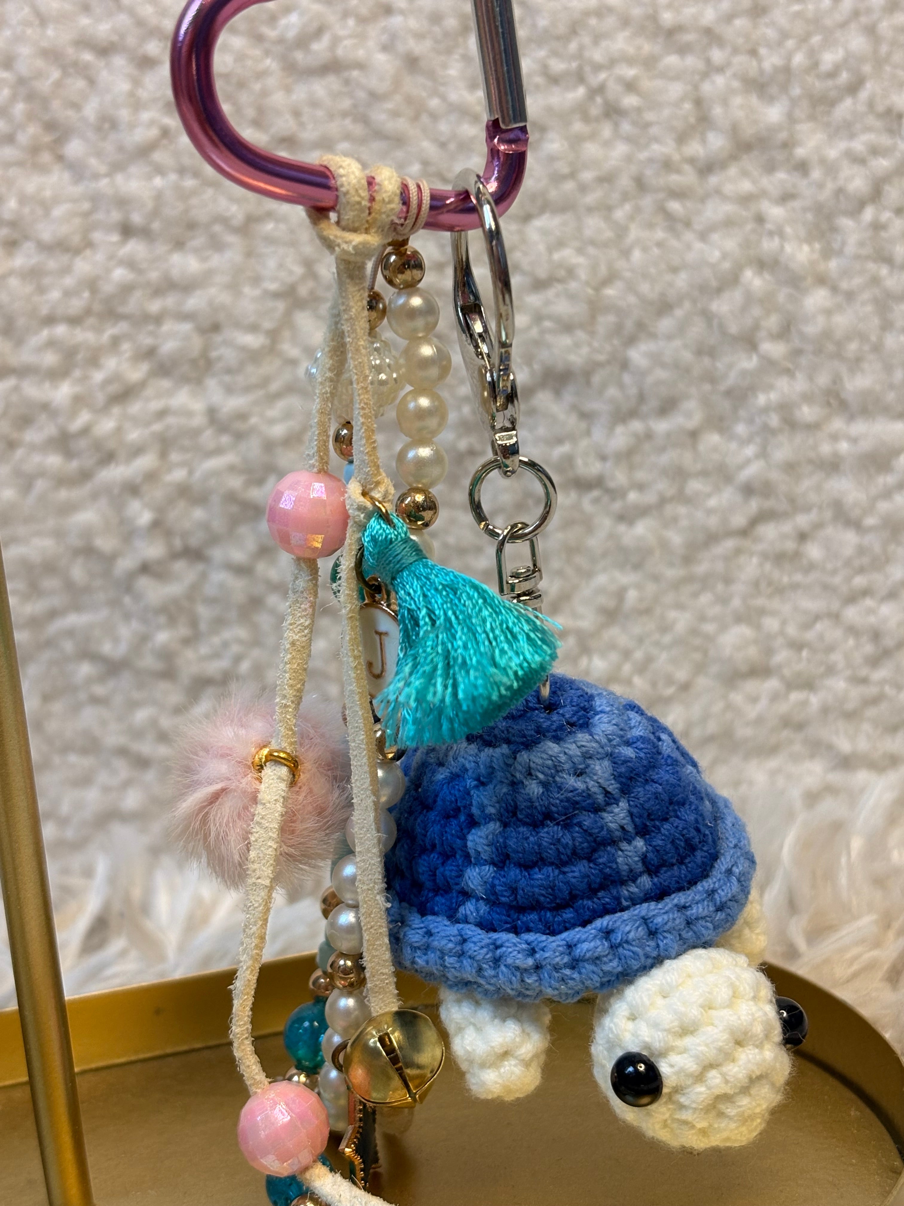 Porte-clé | Tortue bleue