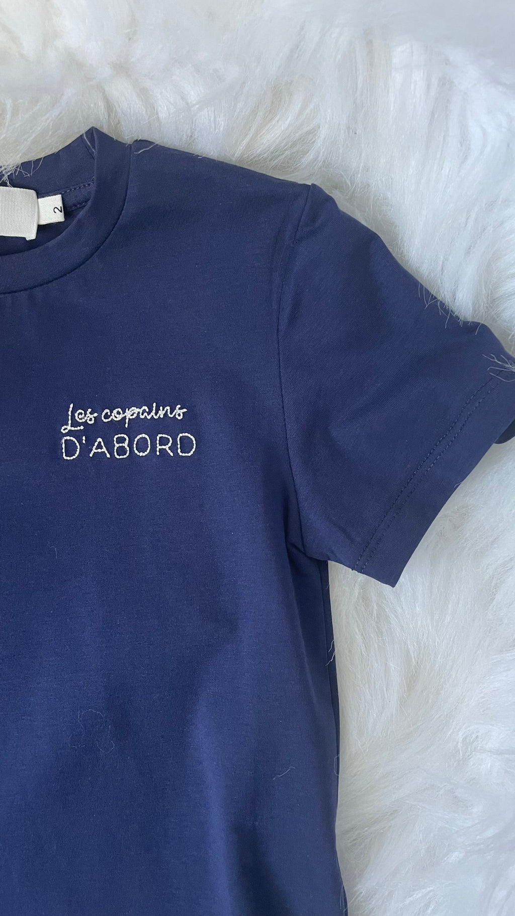 tee-shirt | Camille bleu