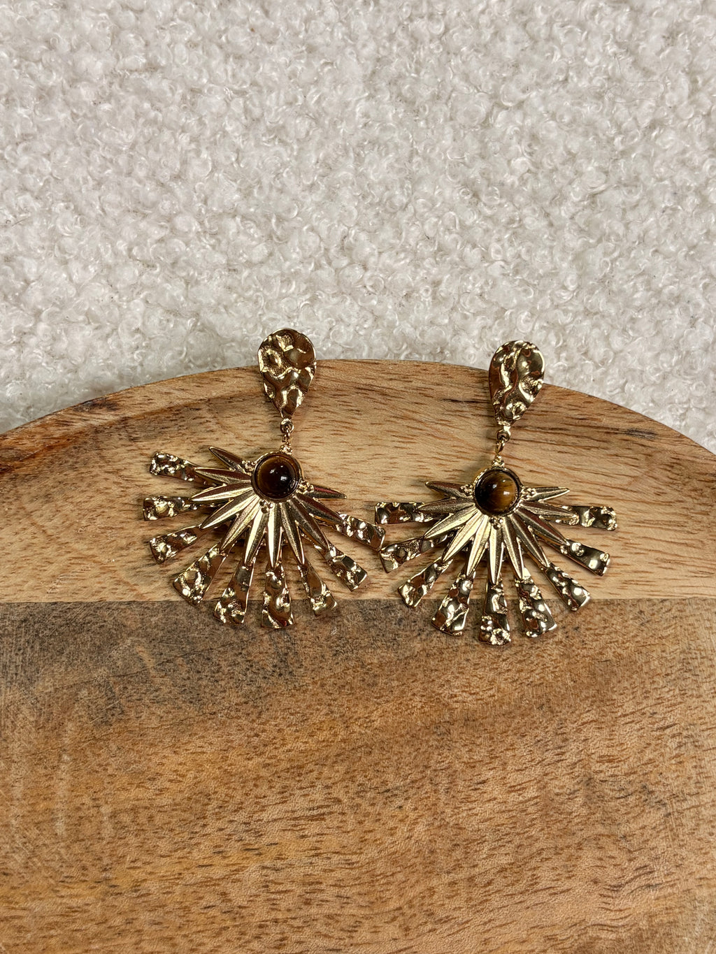 Boucle d'oreilles I Soleil