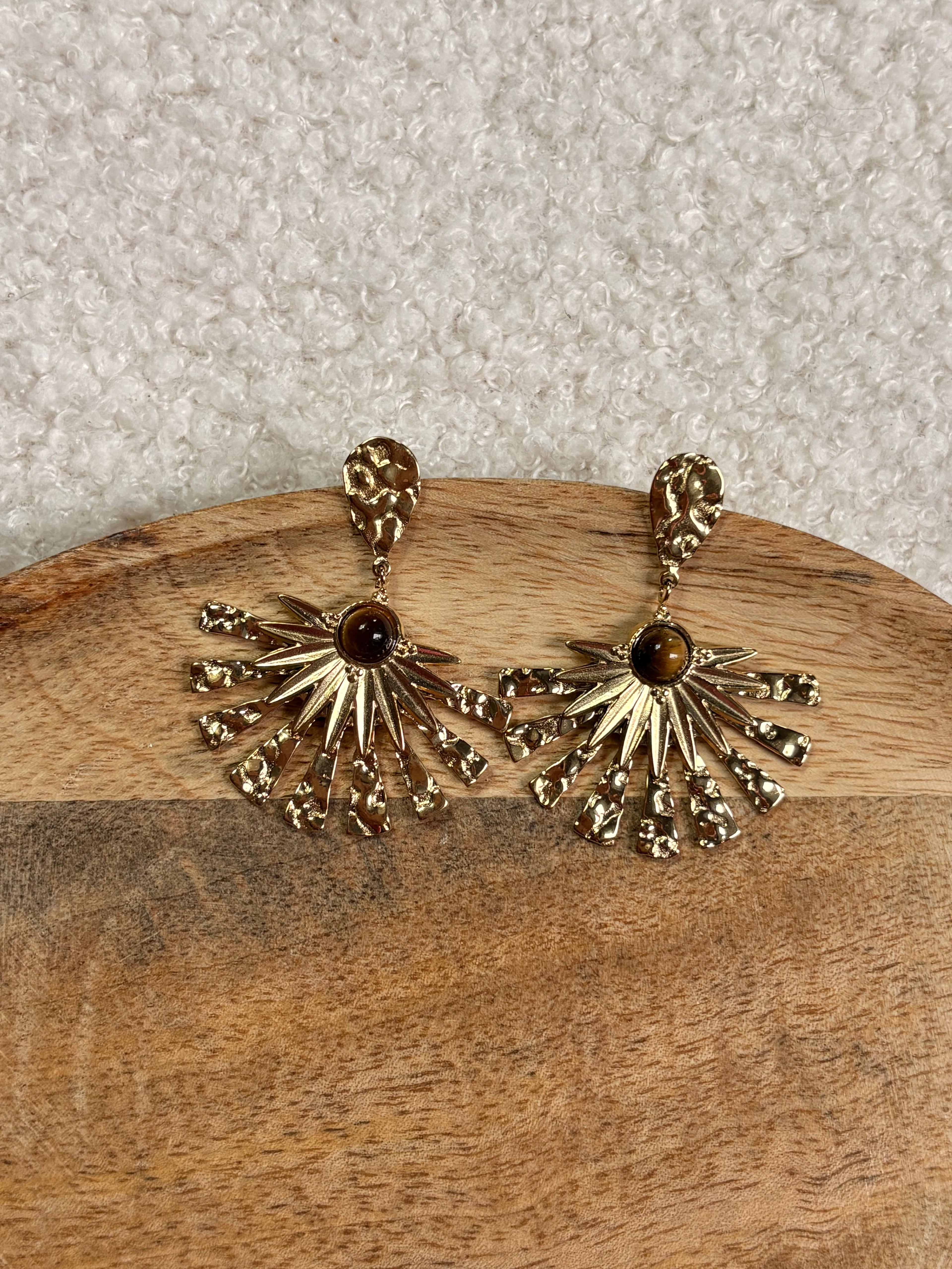 Boucle d'oreilles I Soleil