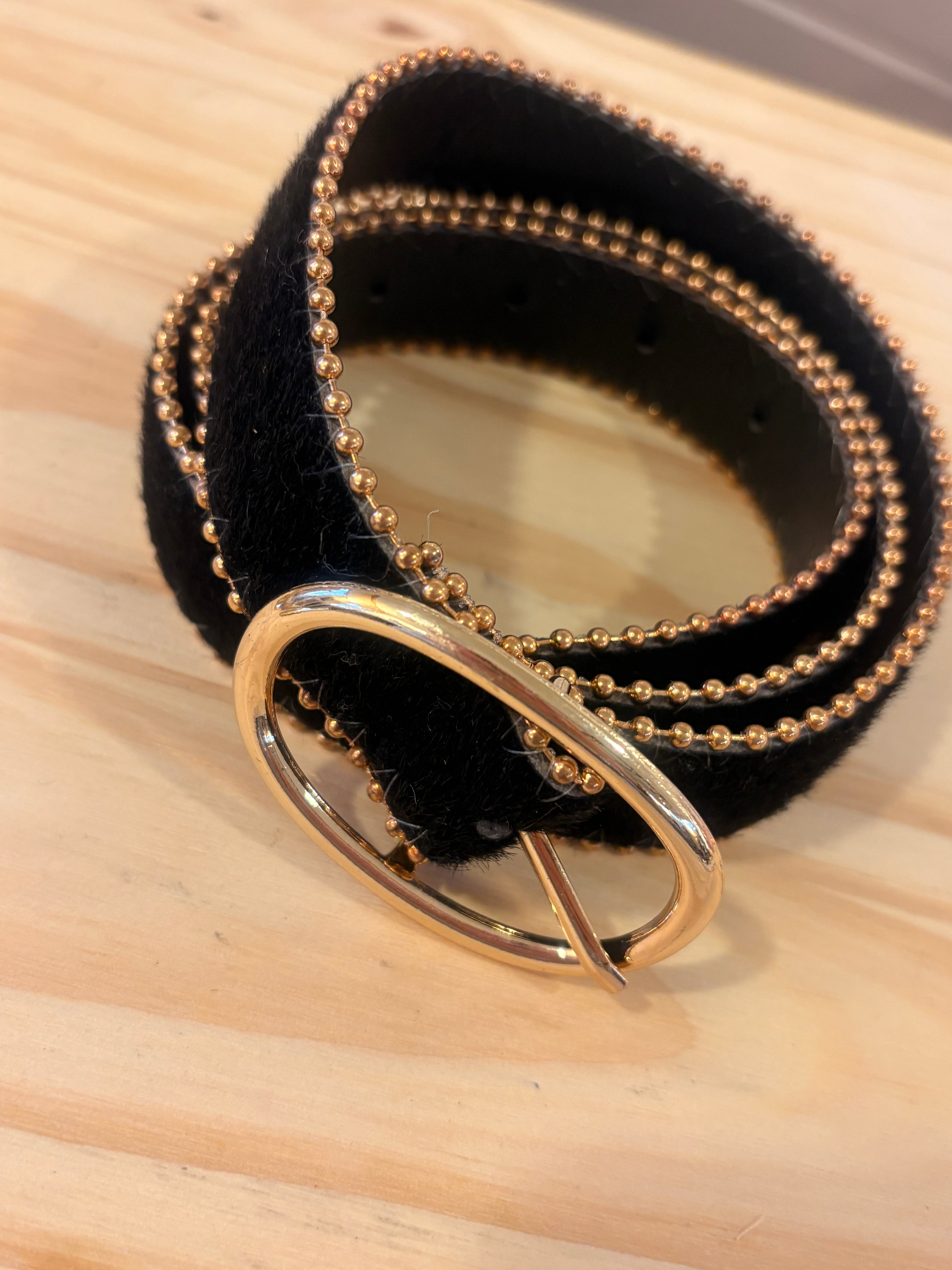 Ceinture I noir perle