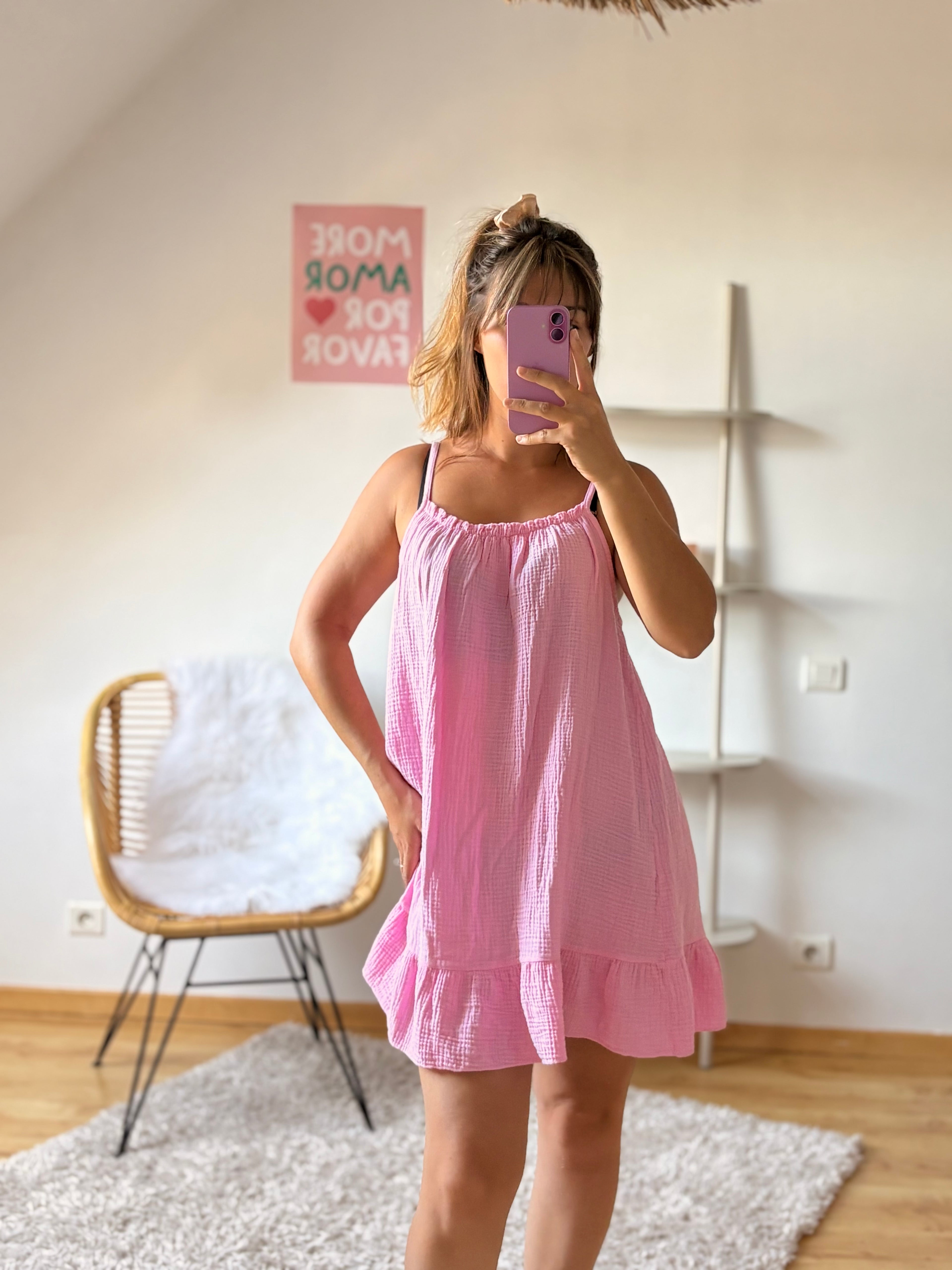 Robe Louna I Rose