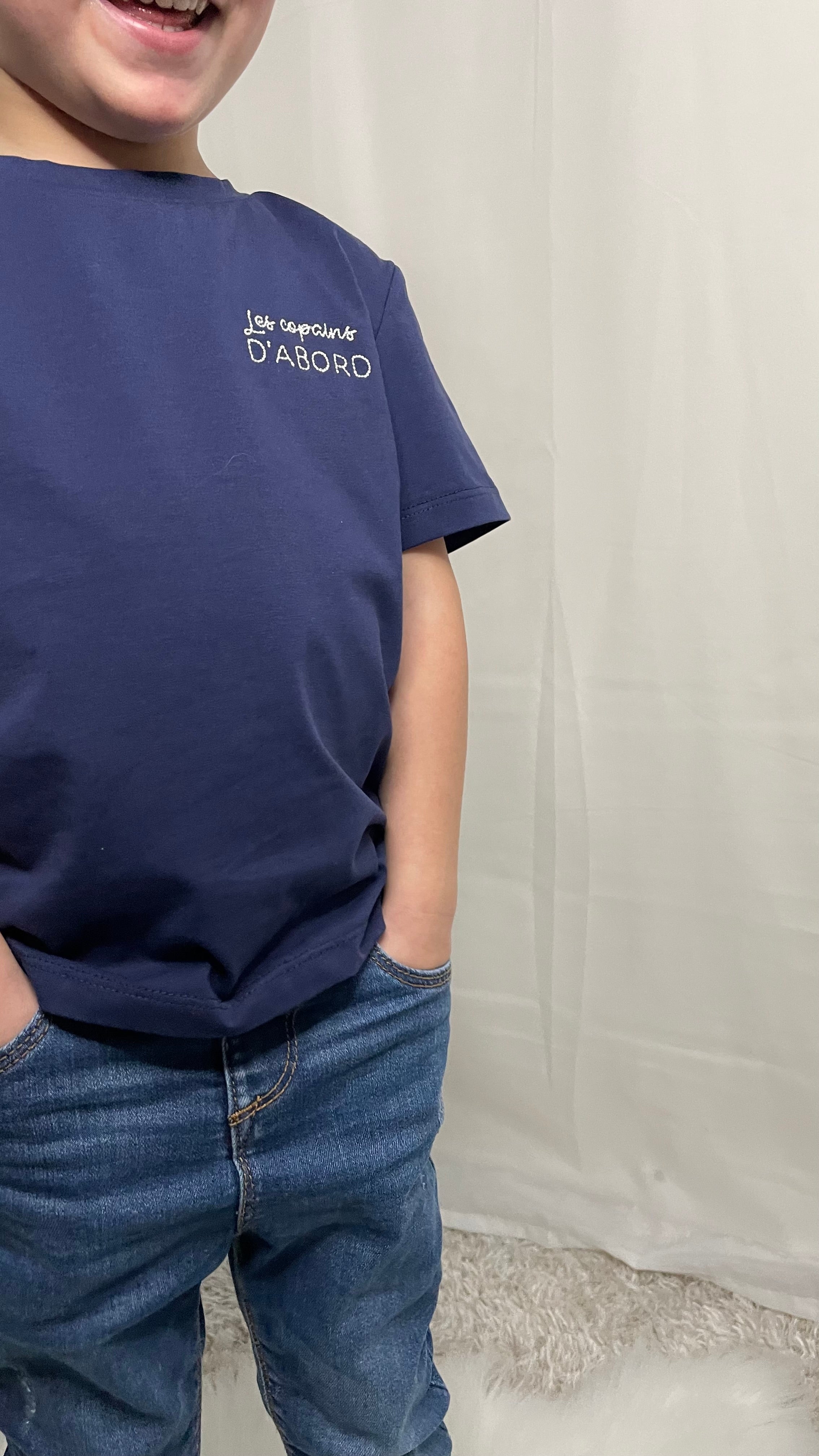 tee-shirt | Camille bleu