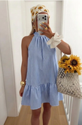 Robe Garance | Bleu