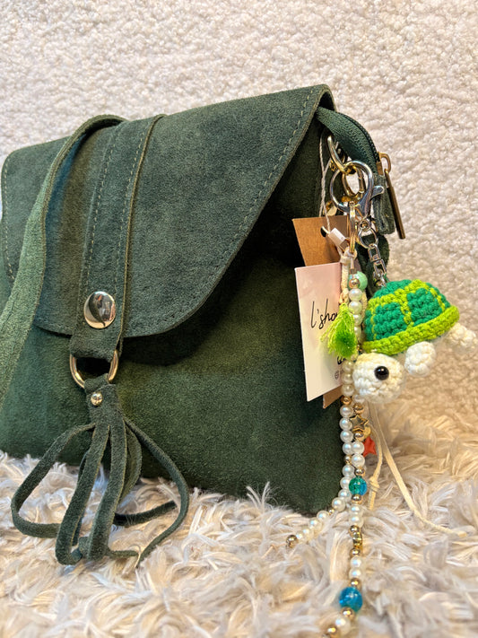 Porte-clé | Tortue verte