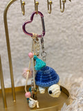 Porte-clé | Tortue bleue
