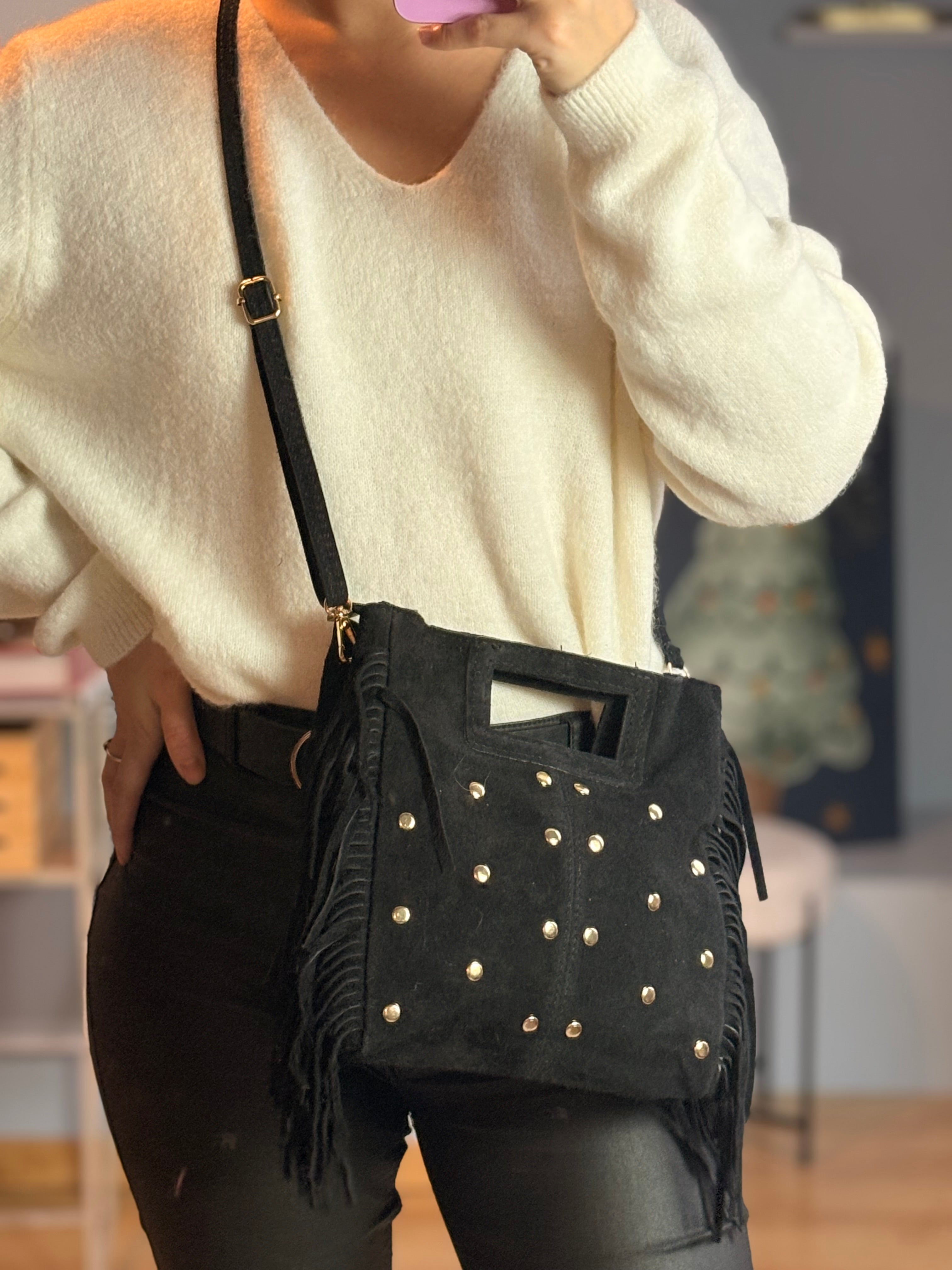 Sac daim I Noir
