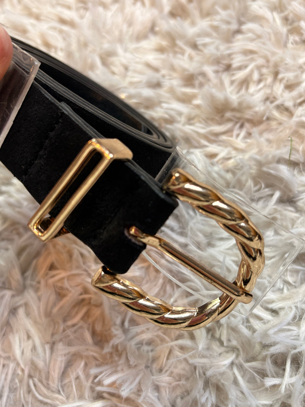Ceinture I Noir gold