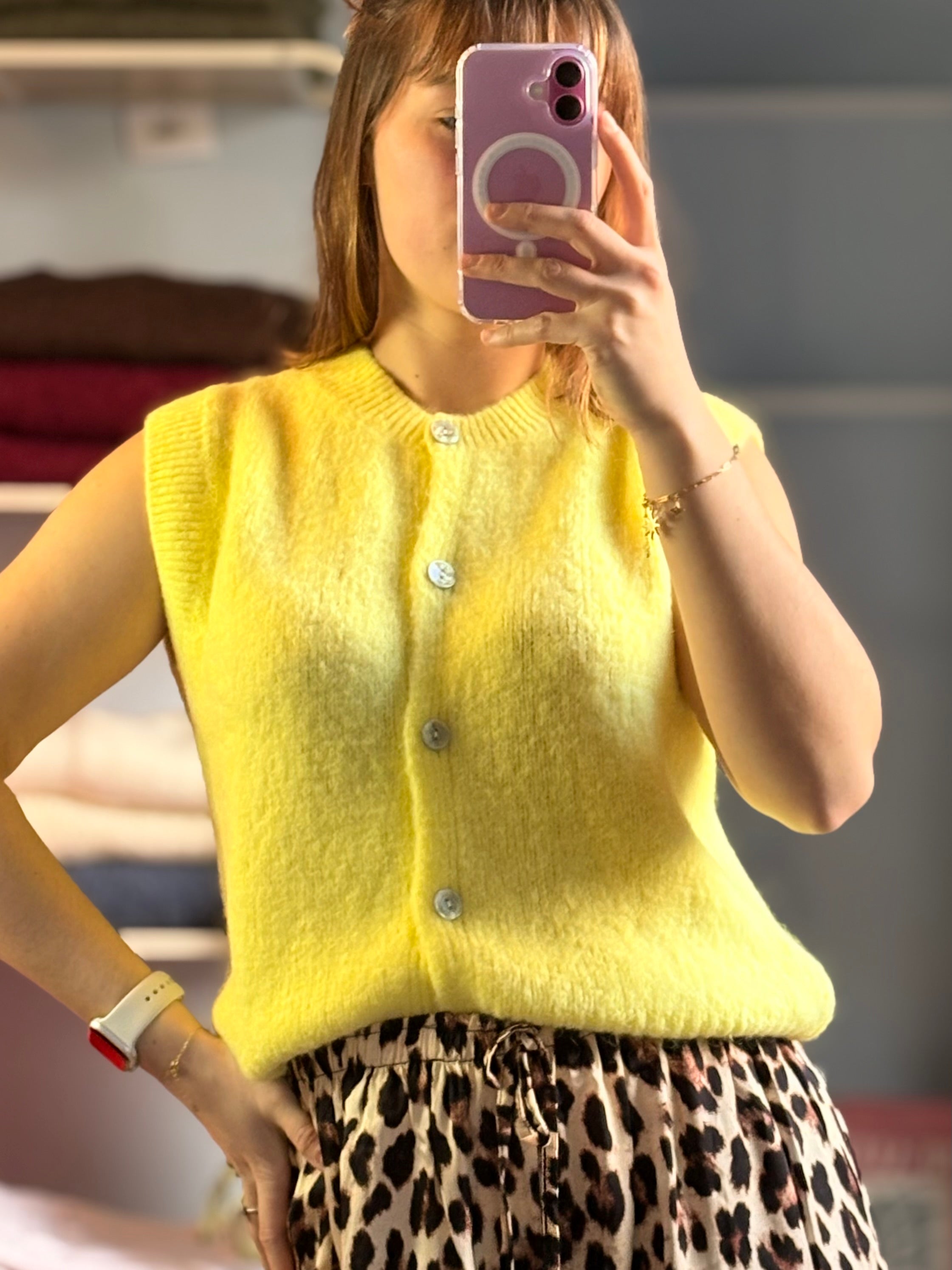 Gilet Sofia I jaune