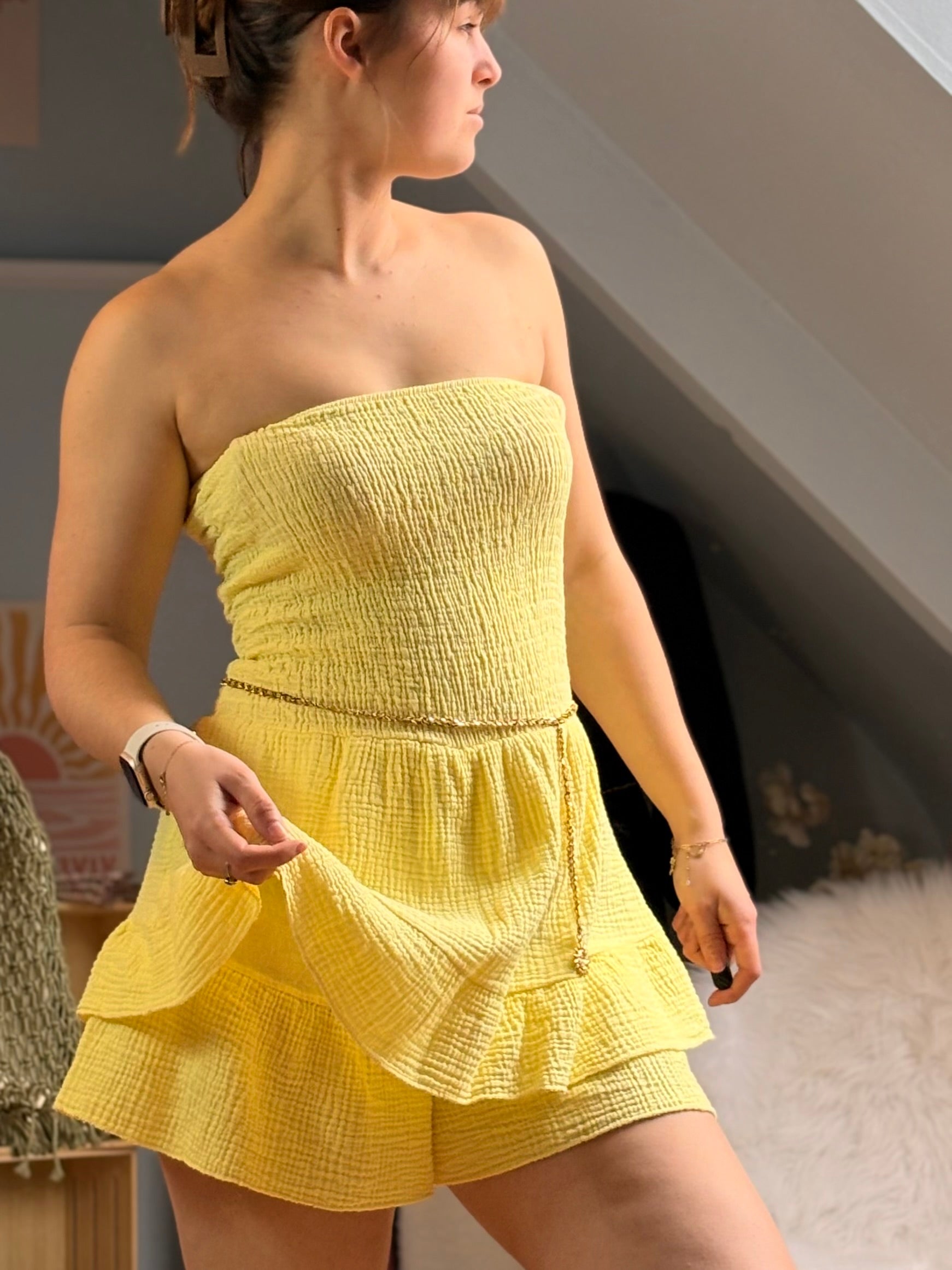 Combinaison bustier I Aya