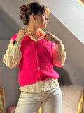 Gilet Sofia I rose fluo