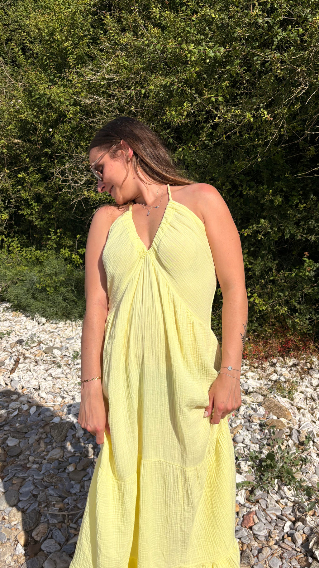 Robe Alba I Jaune