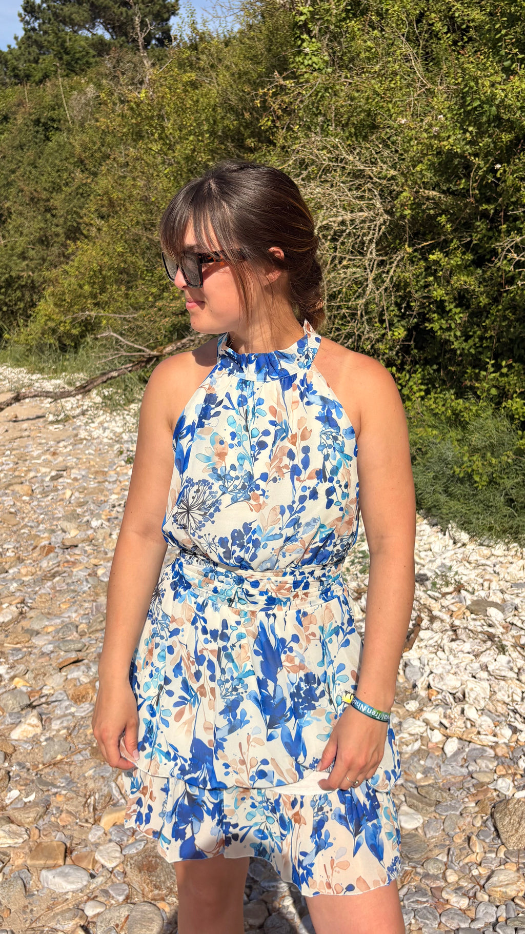 Robe Azur I Bleu
