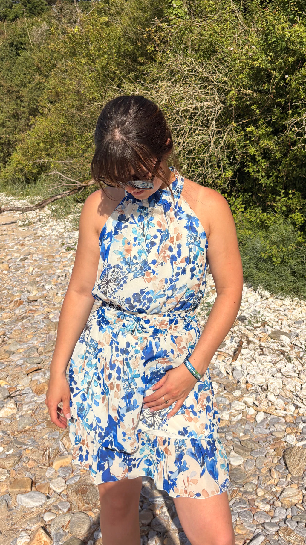 Robe Azur I Bleu