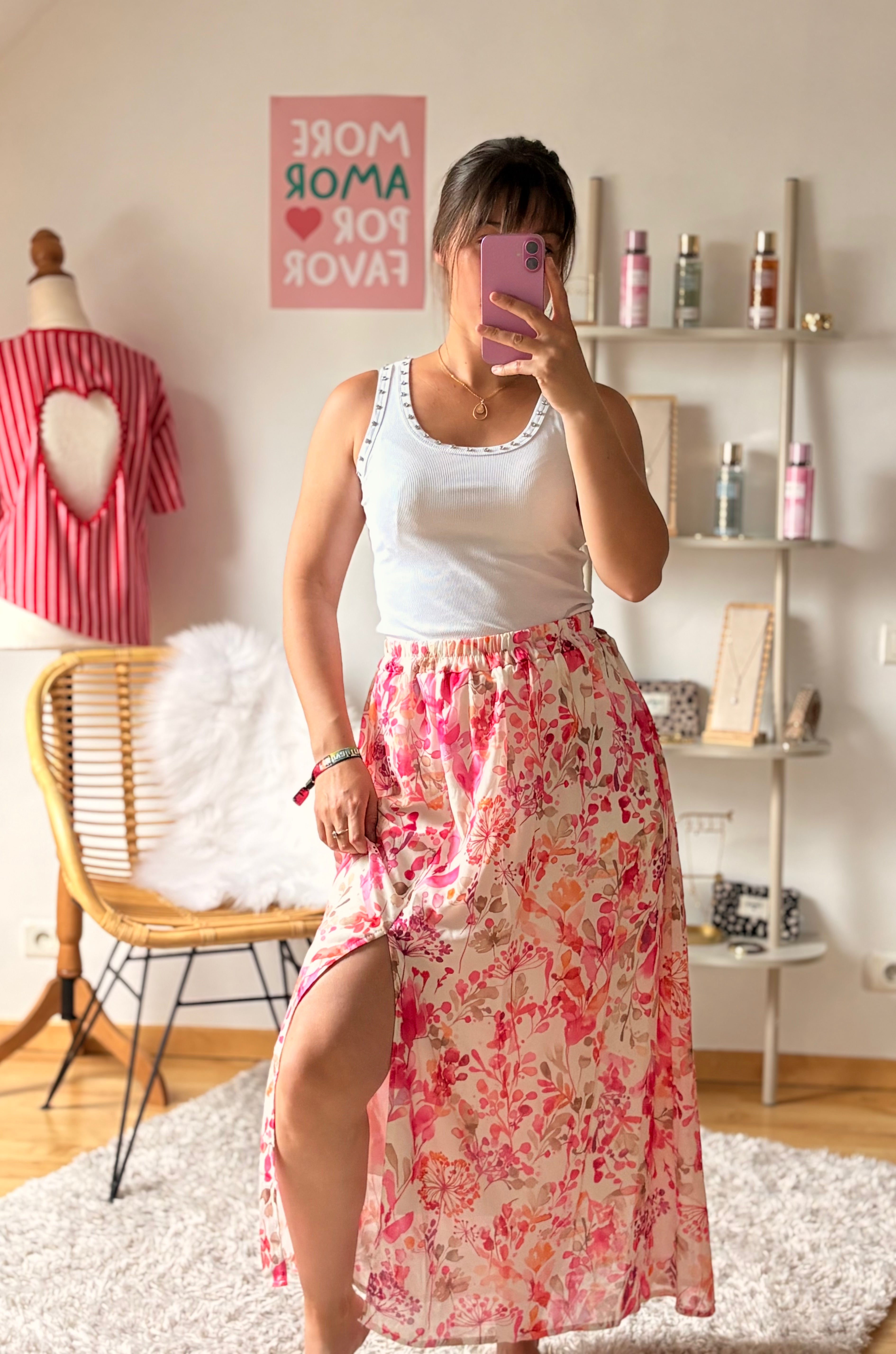 Jupe Rosalie I Rose
