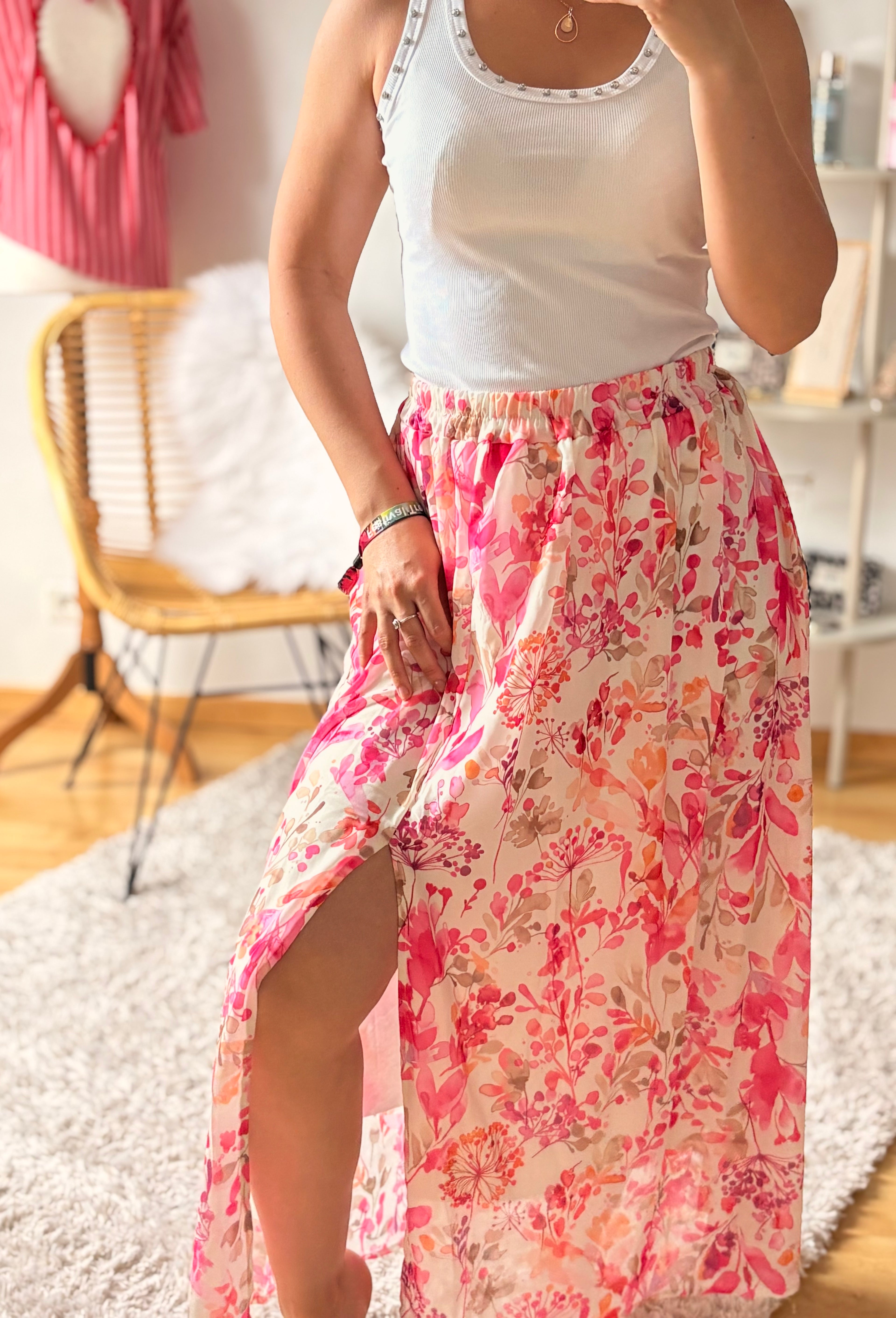 Jupe Rosalie I Rose