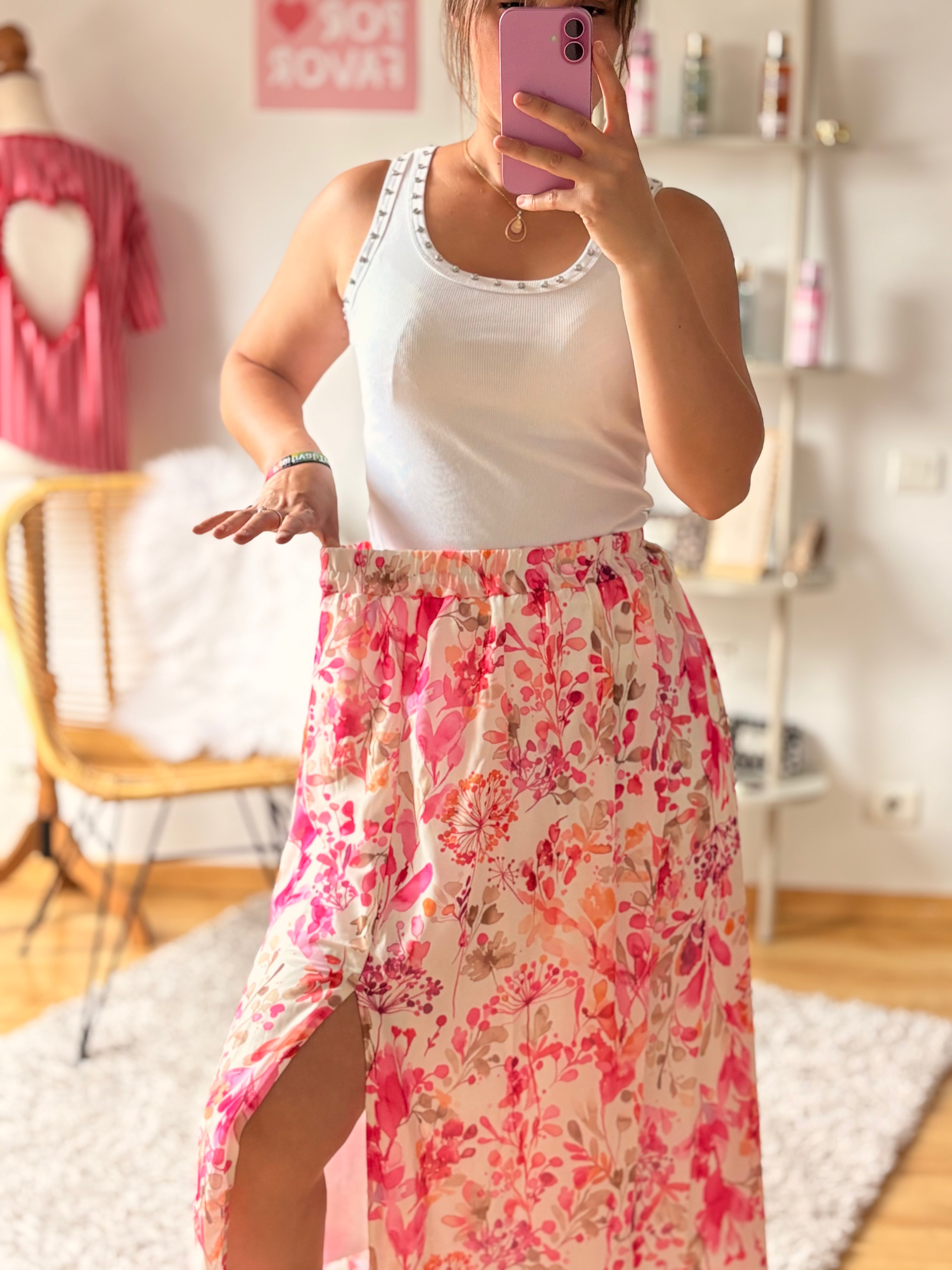 Jupe Rosalie I Rose