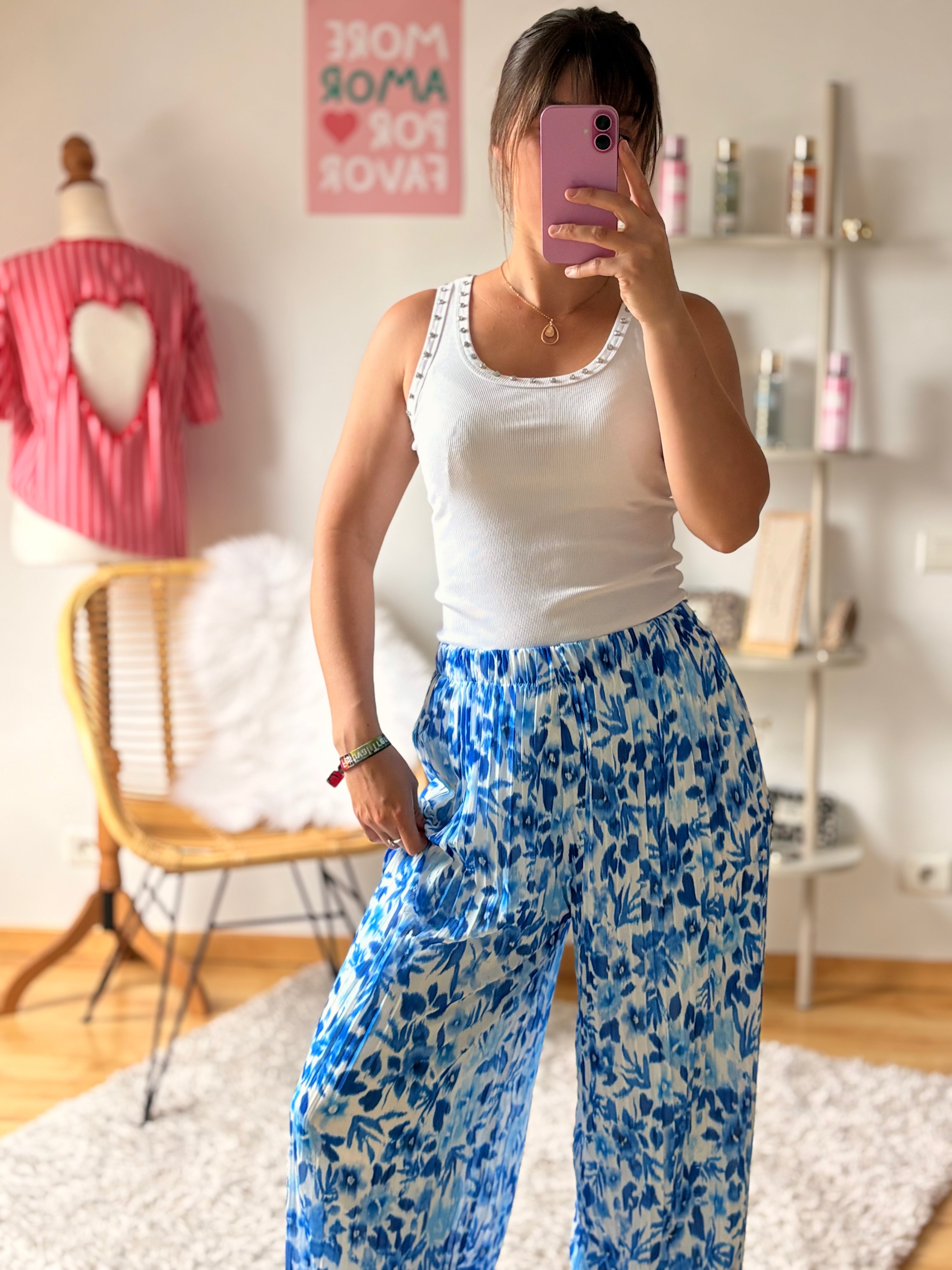 Pantalon Iris I Bleu
