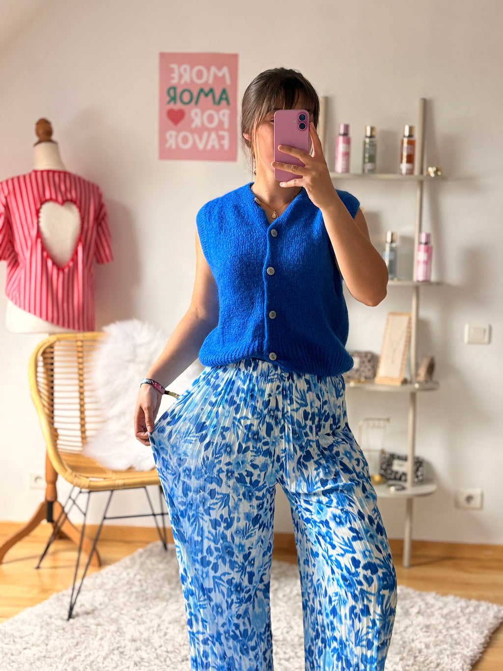 Pantalon Iris I Bleu