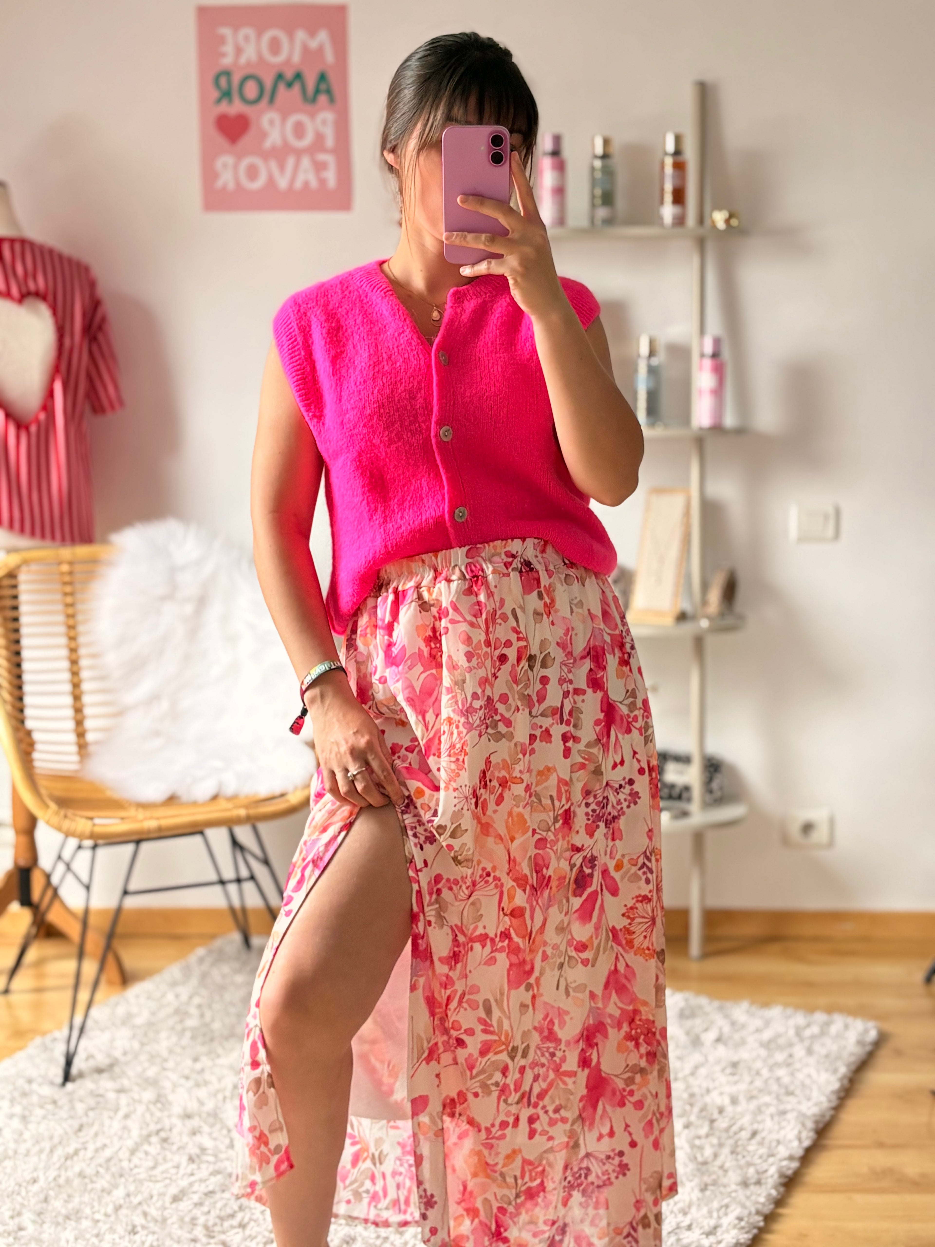 Jupe Rosalie I Rose