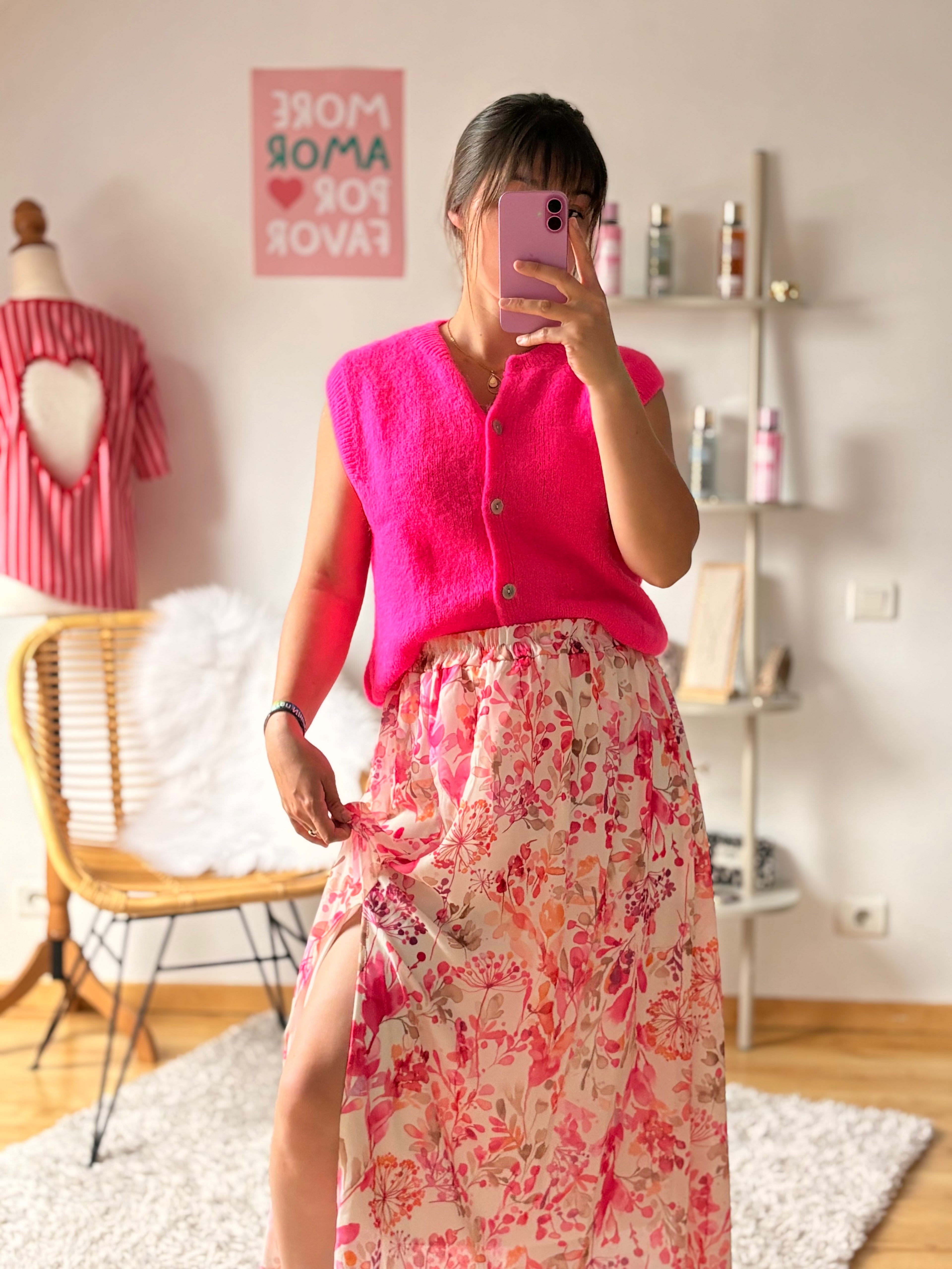 Jupe Rosalie I Rose