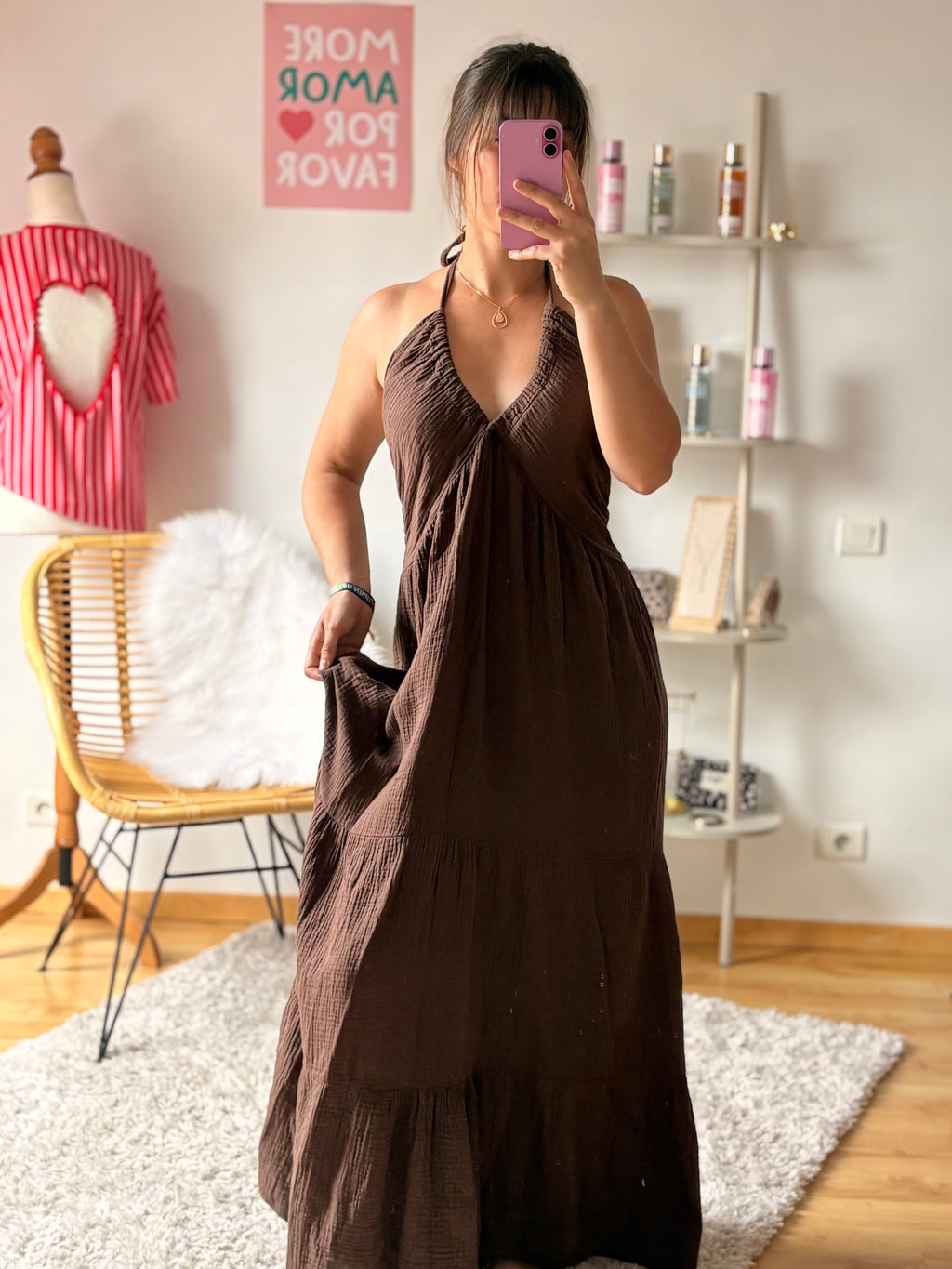Robe Alba I Marron