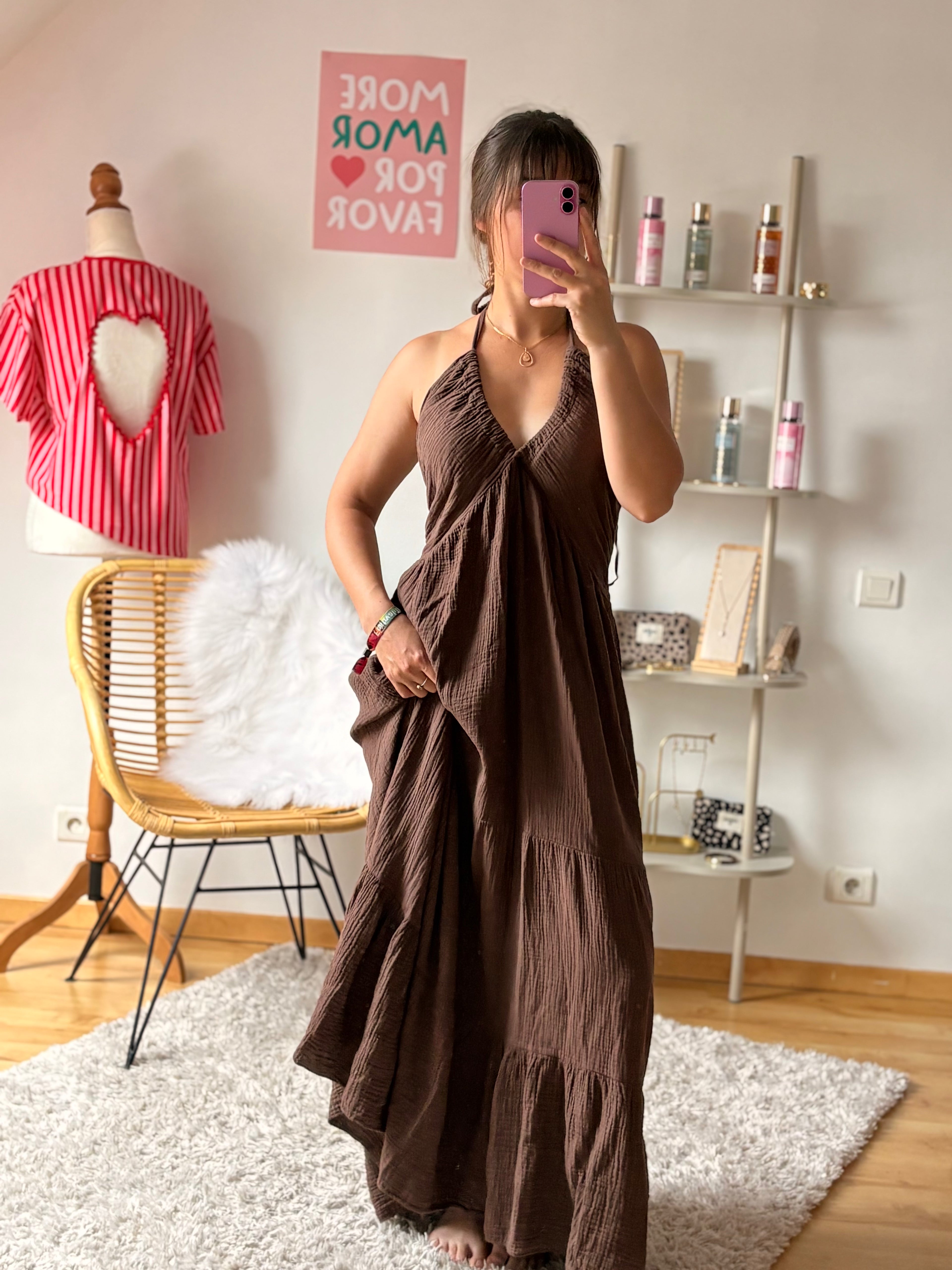 Robe Alba I Marron