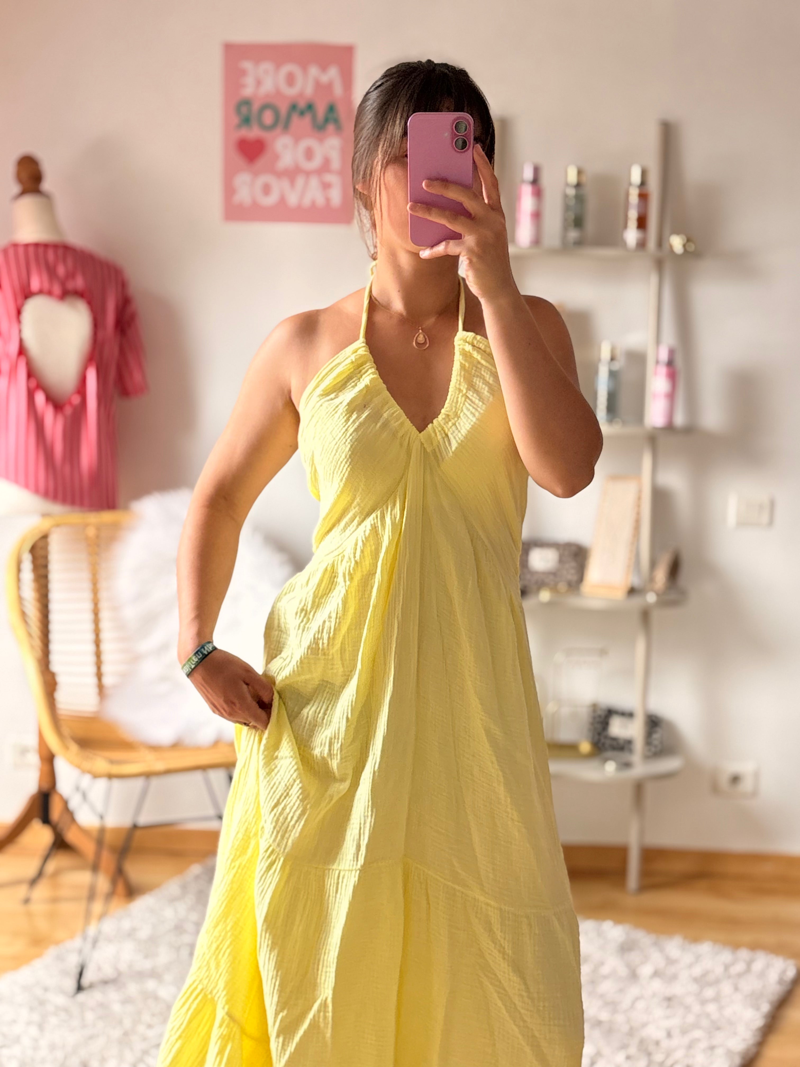 Robe Alba I Jaune