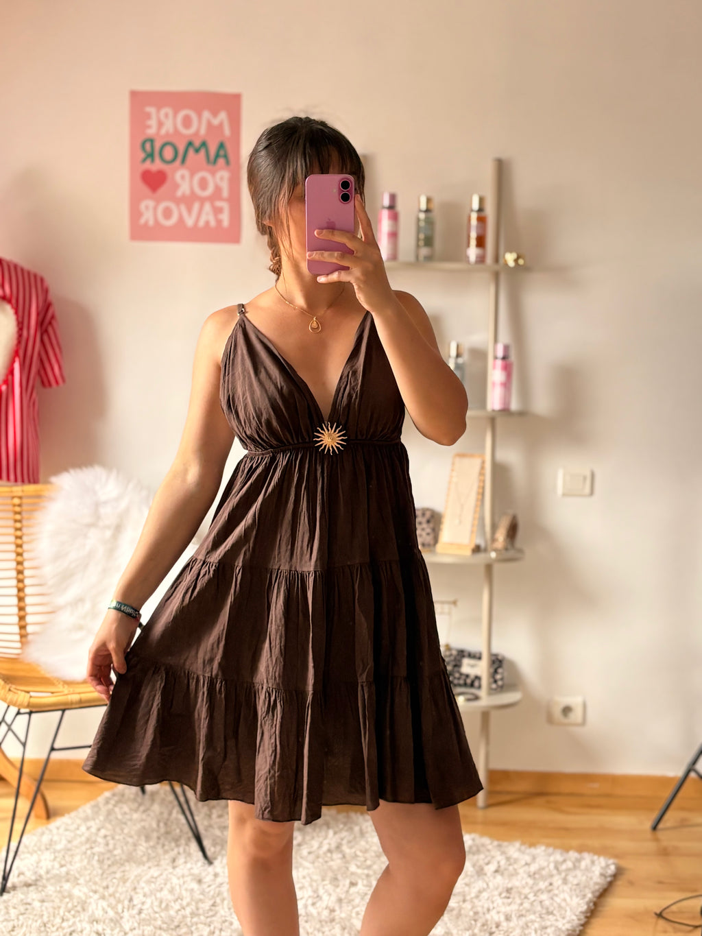 Robe Ambre I Marron