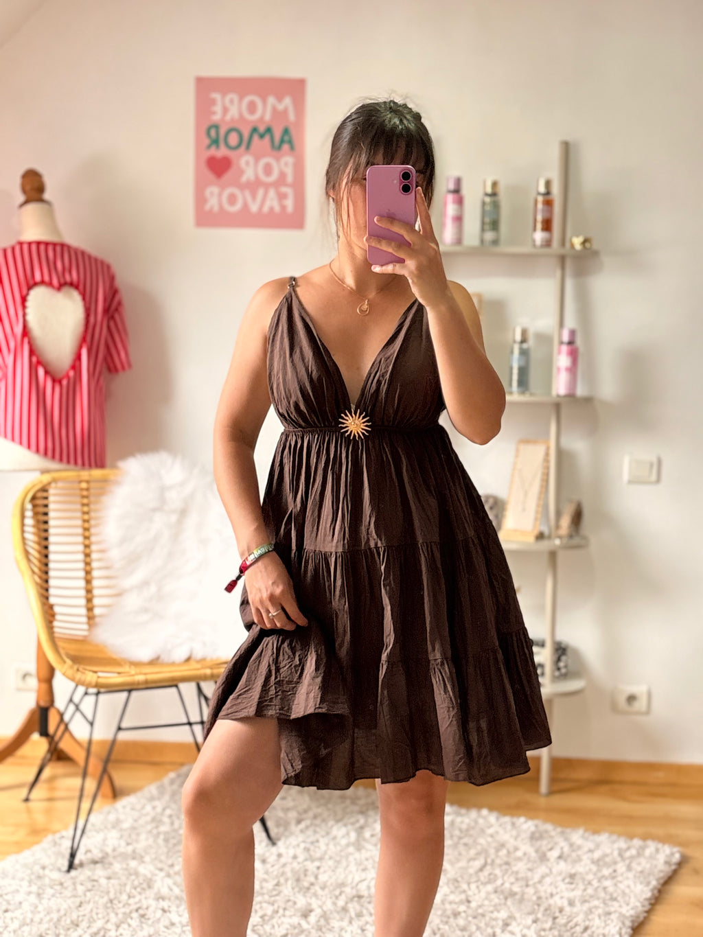 Robe Ambre I Marron