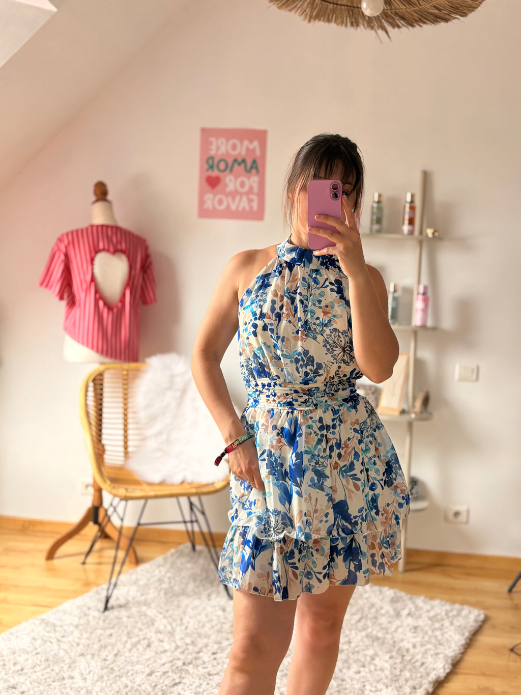 Robe Azur I Bleu