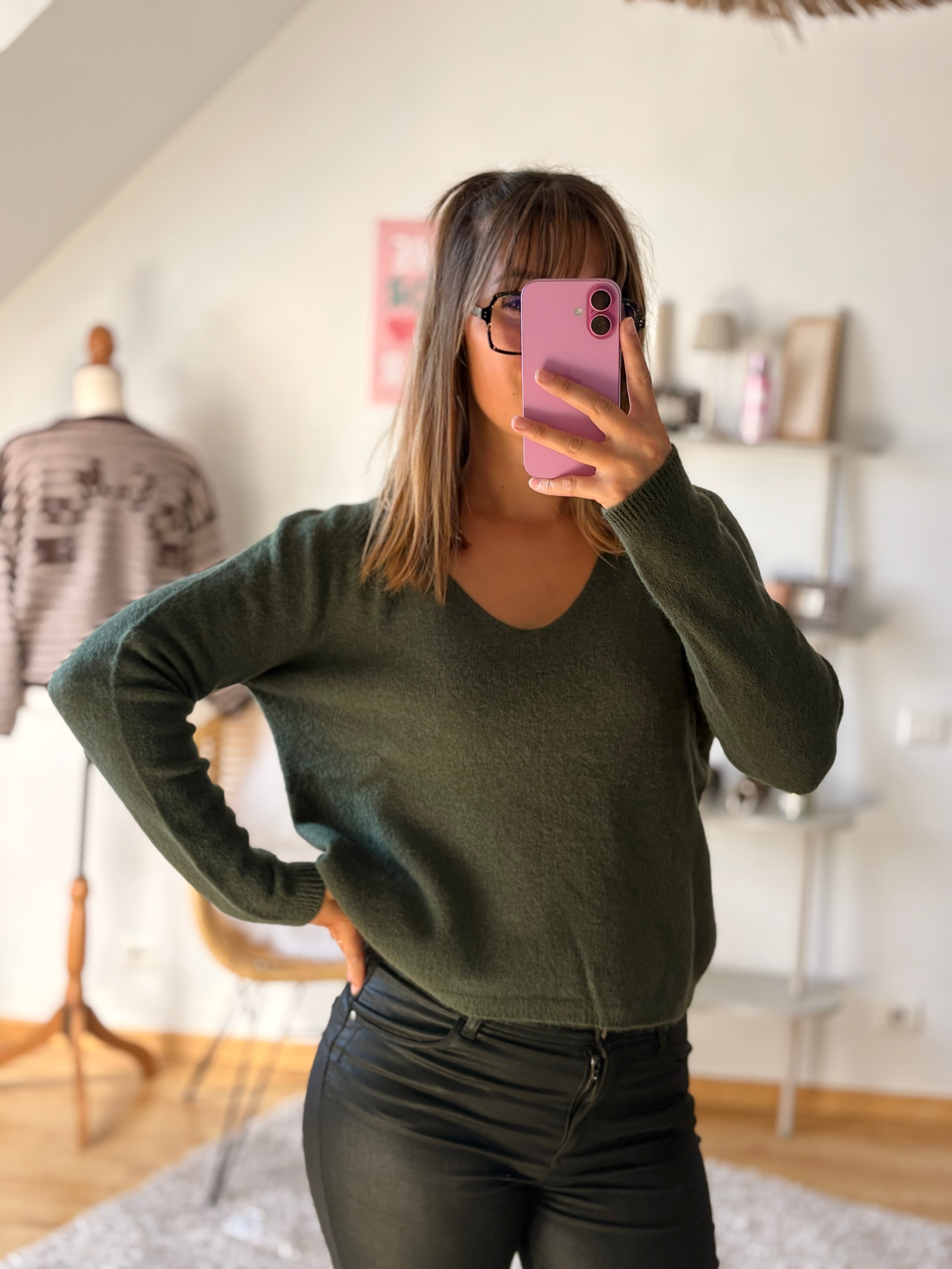 Pull Margot I Kaki