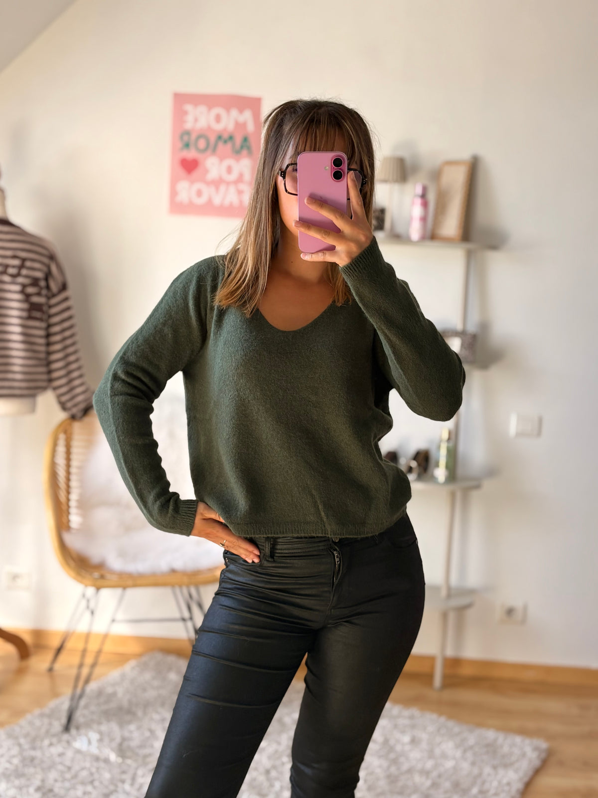 Pull Margot I Kaki