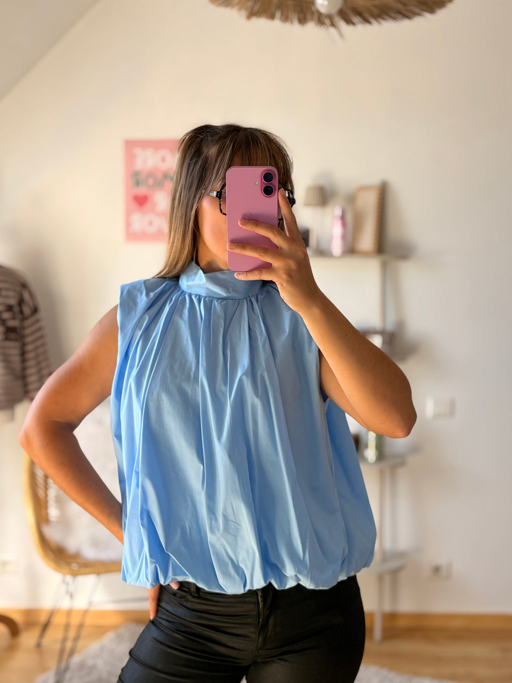 Blouse Cassie I Bleu