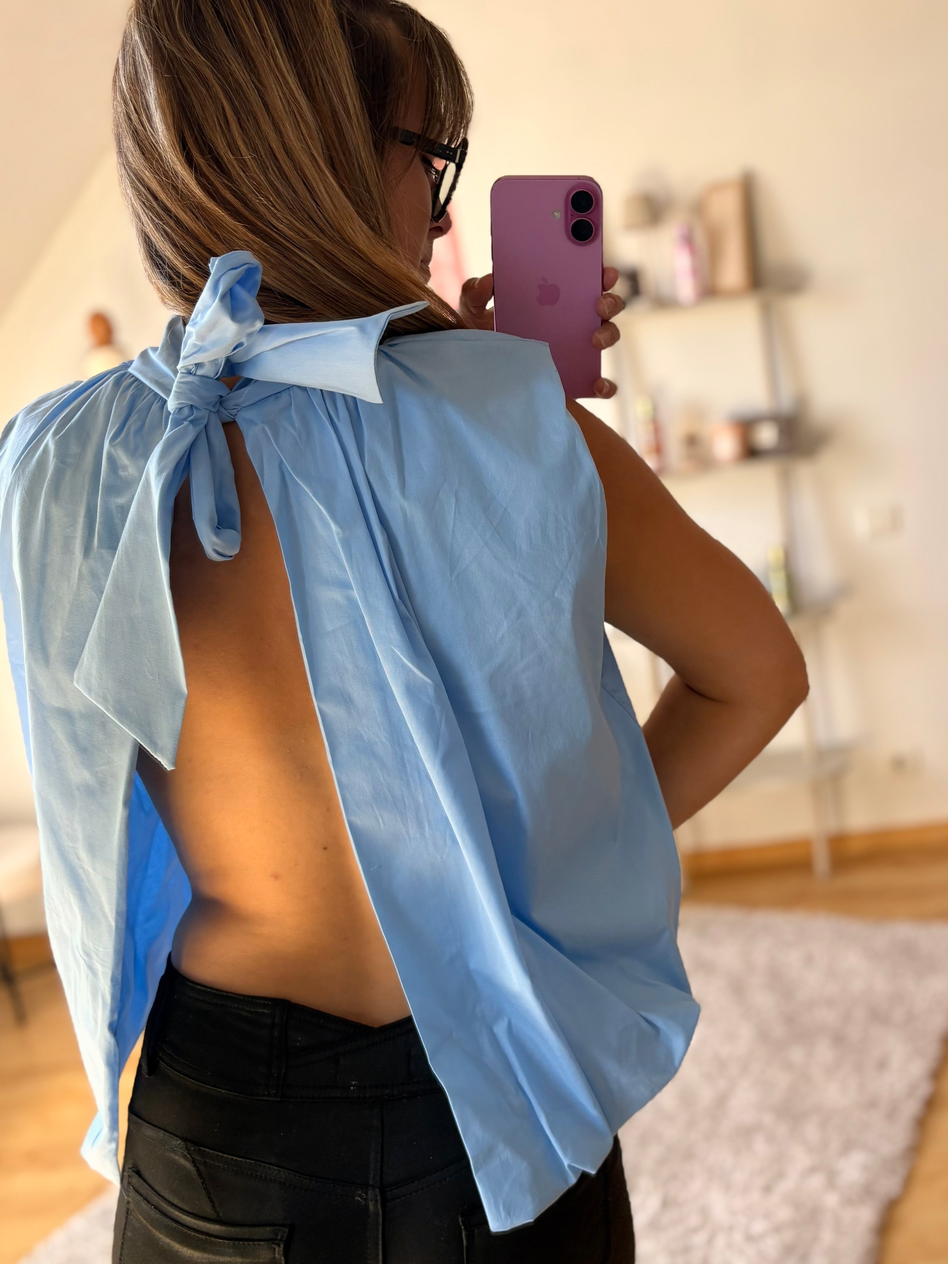 Blouse Cassie I Bleu