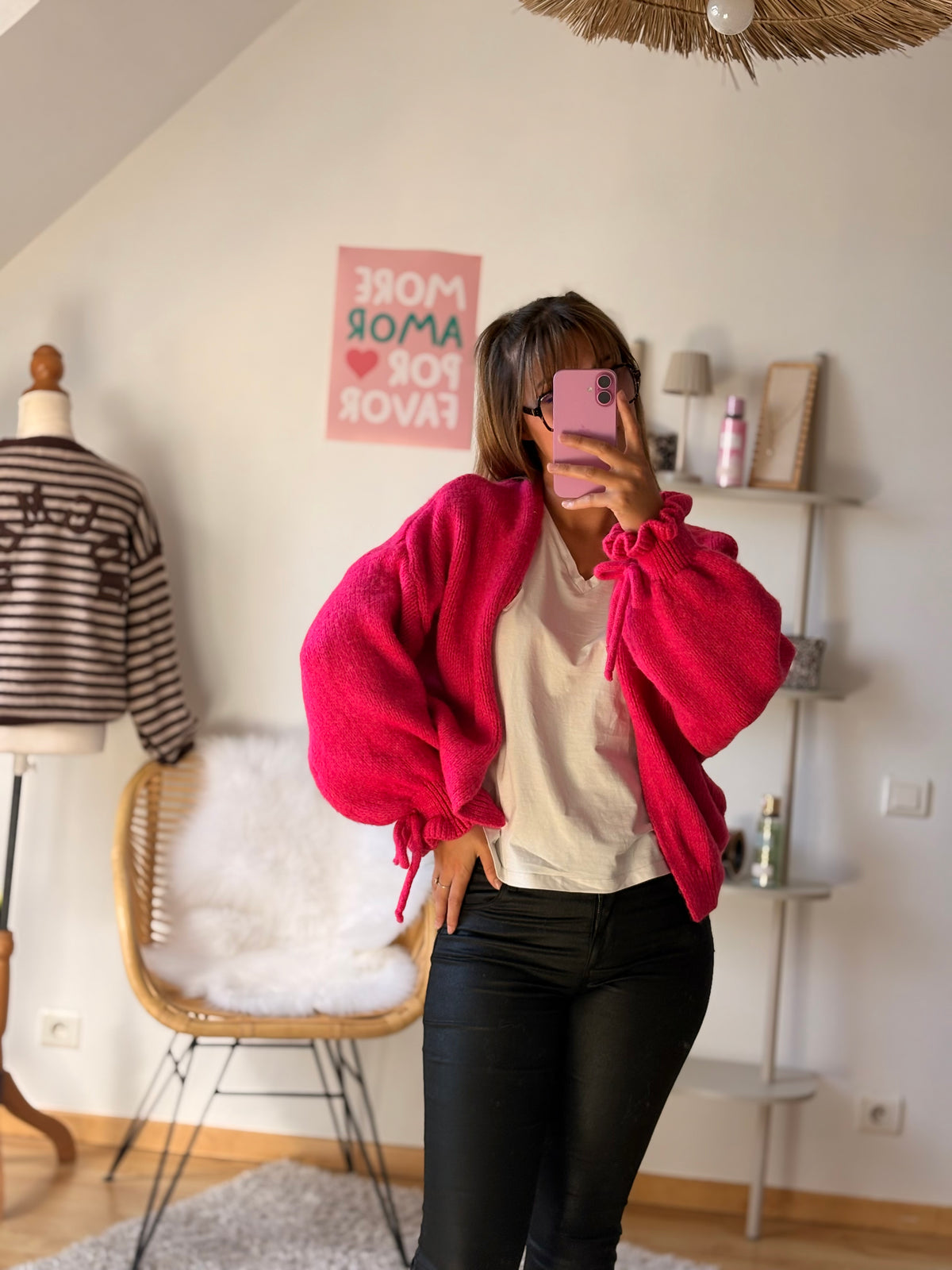 Gilet Soline I Rose