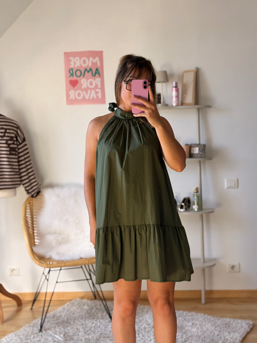 Robe Garance | Kaki