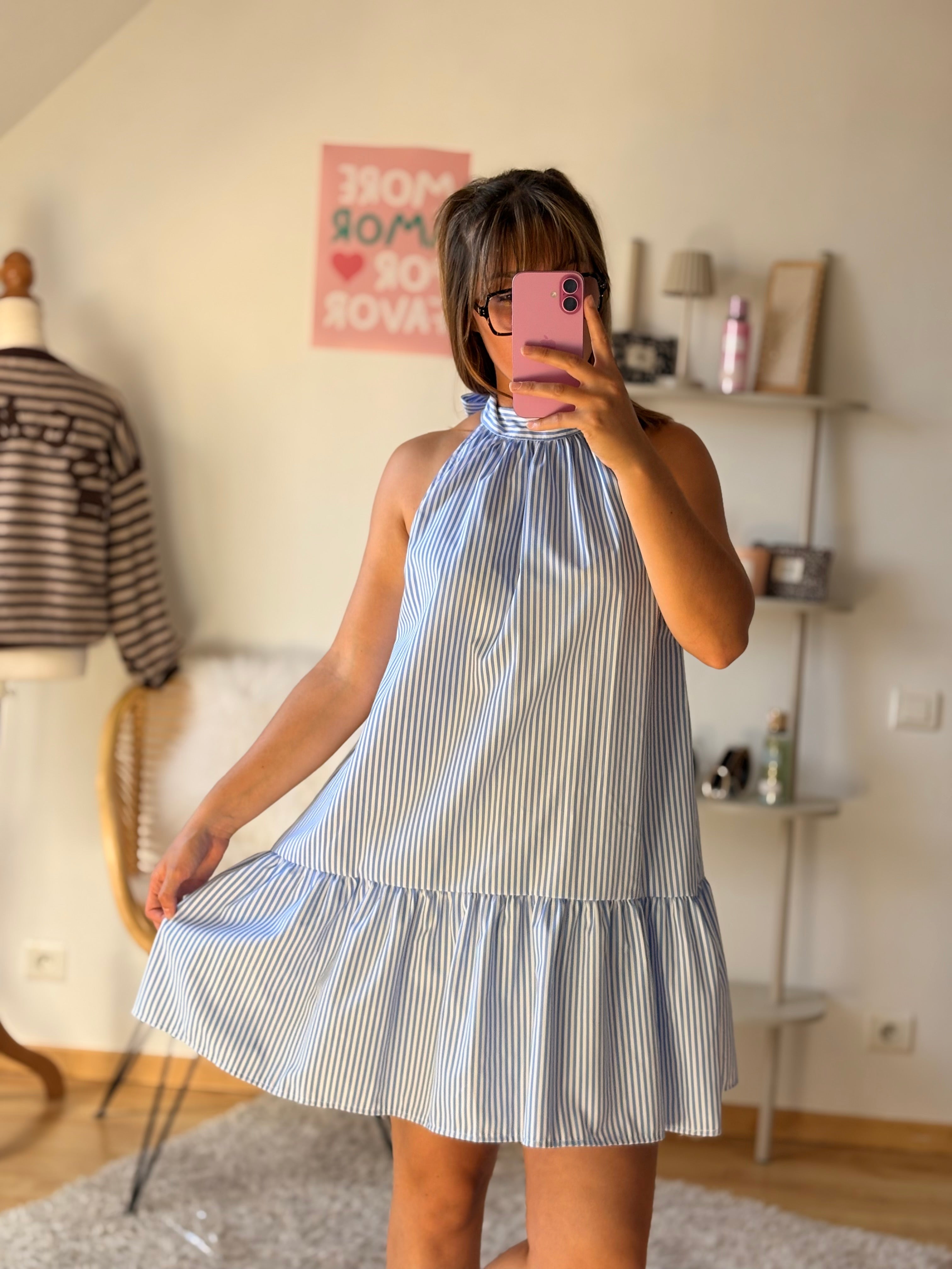 Robe Garance | Bleu