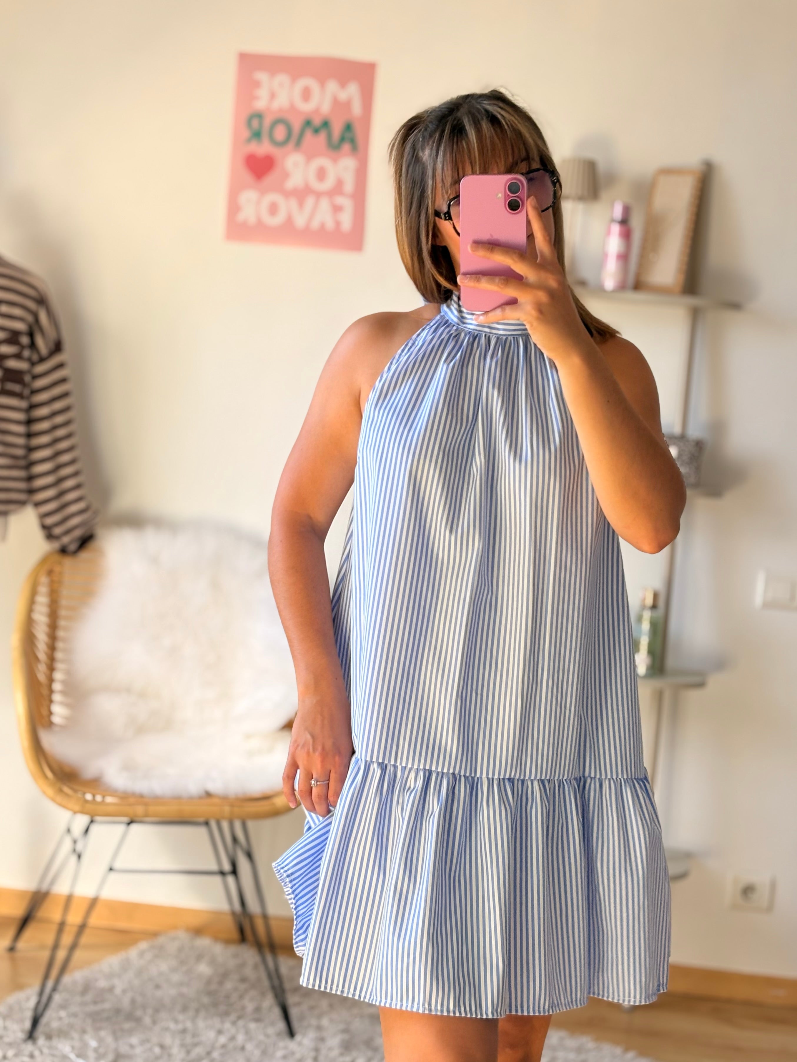 Robe Garance | Bleu
