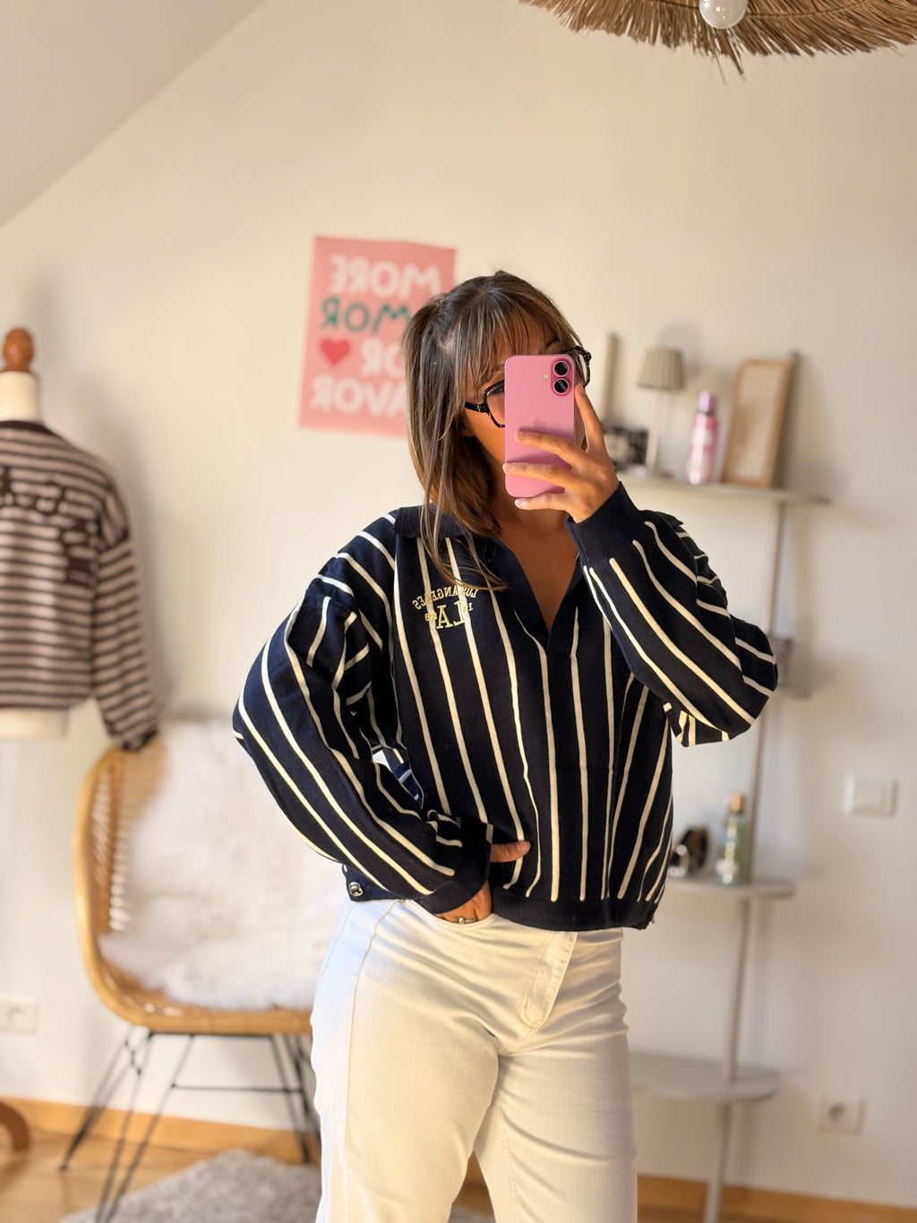 Pull Madison I Bleu