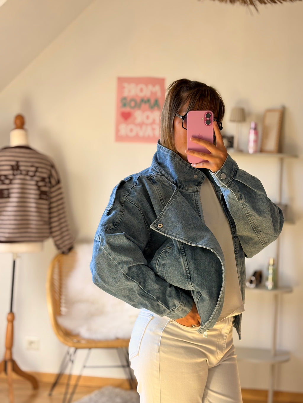 Veste jean